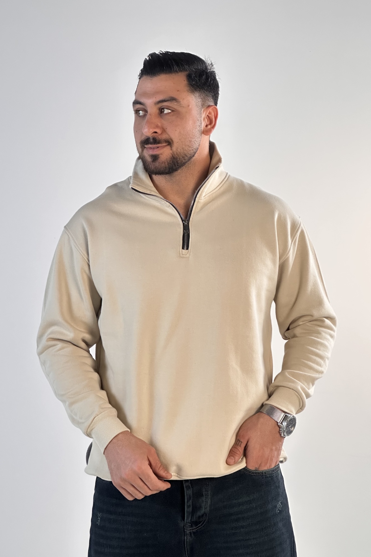 نیم زیپ بیسیک (9058)