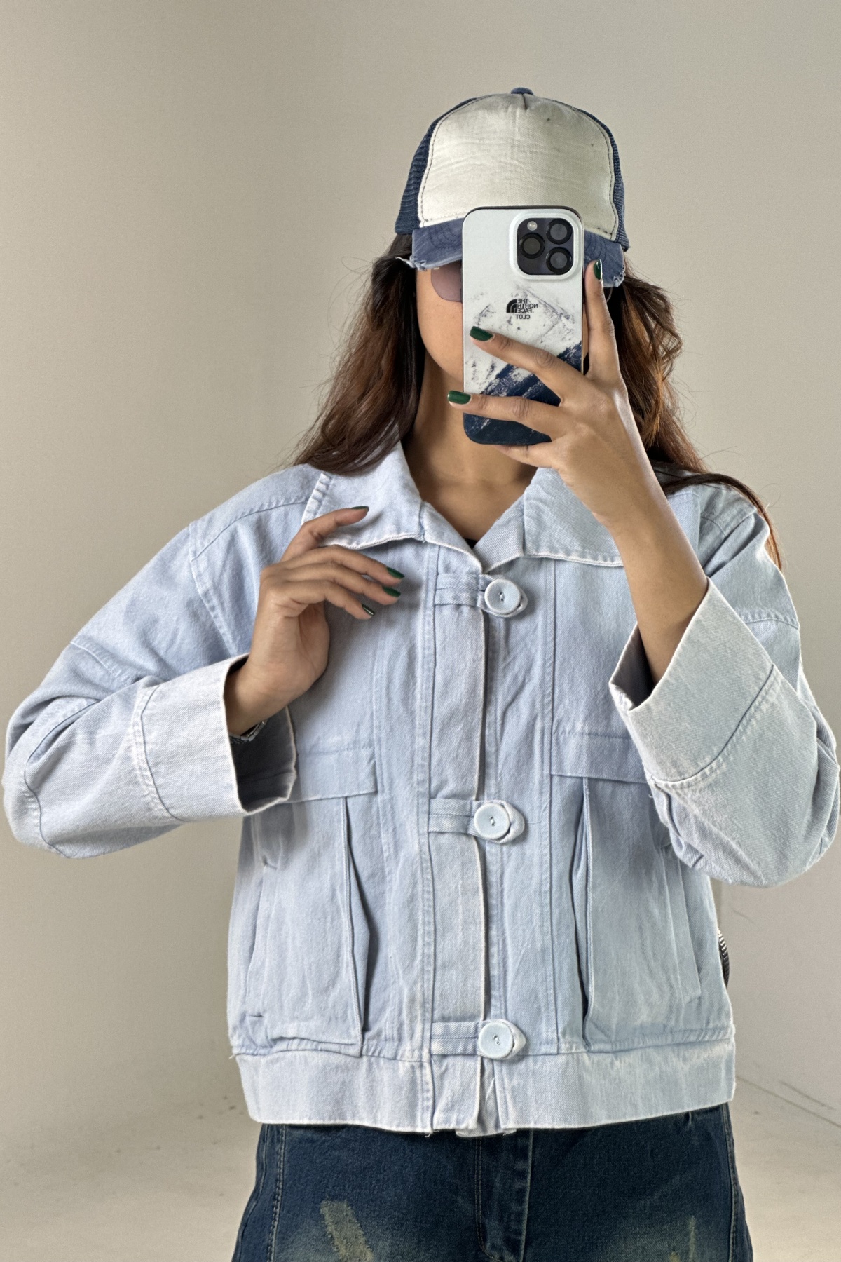 کت کتان دکمه بندی (9331)