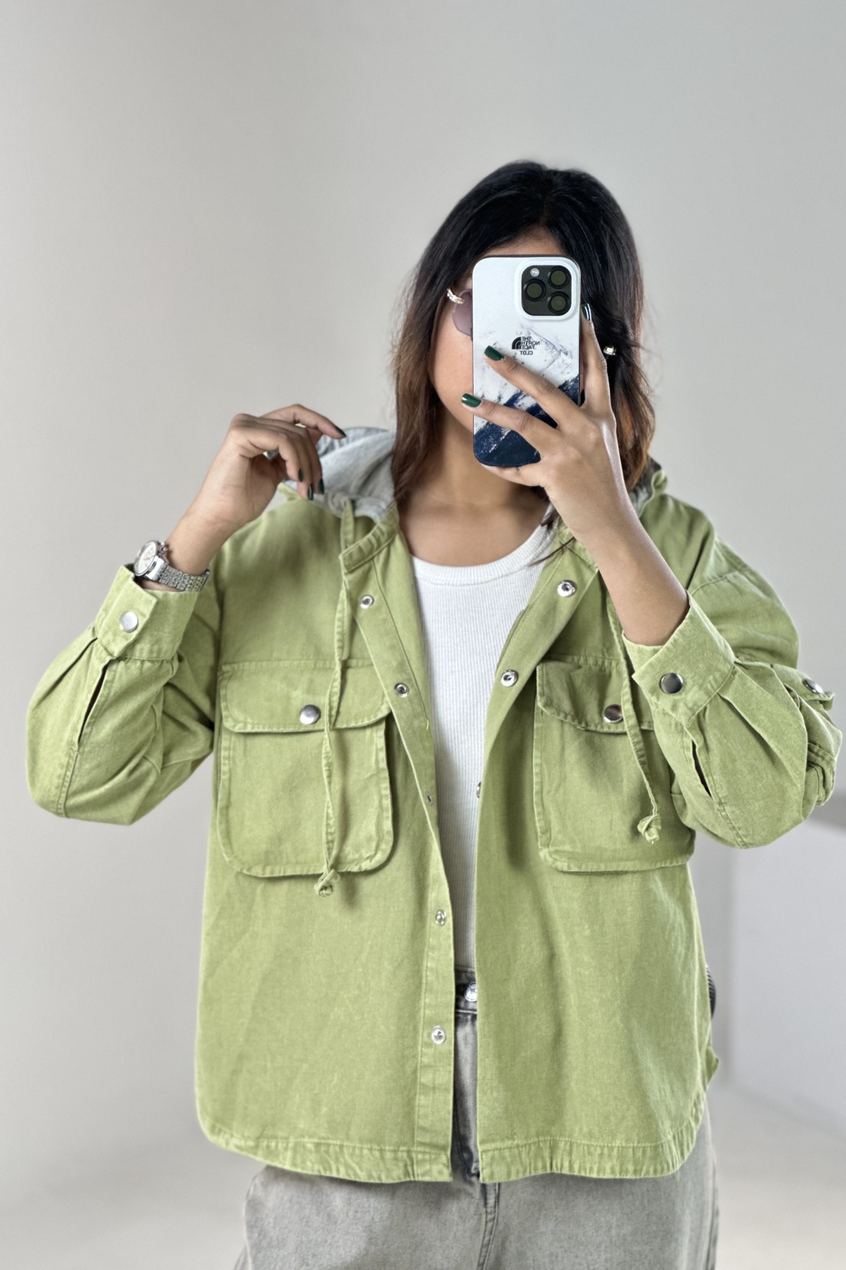 کت کتان کلاه دورس(9341)