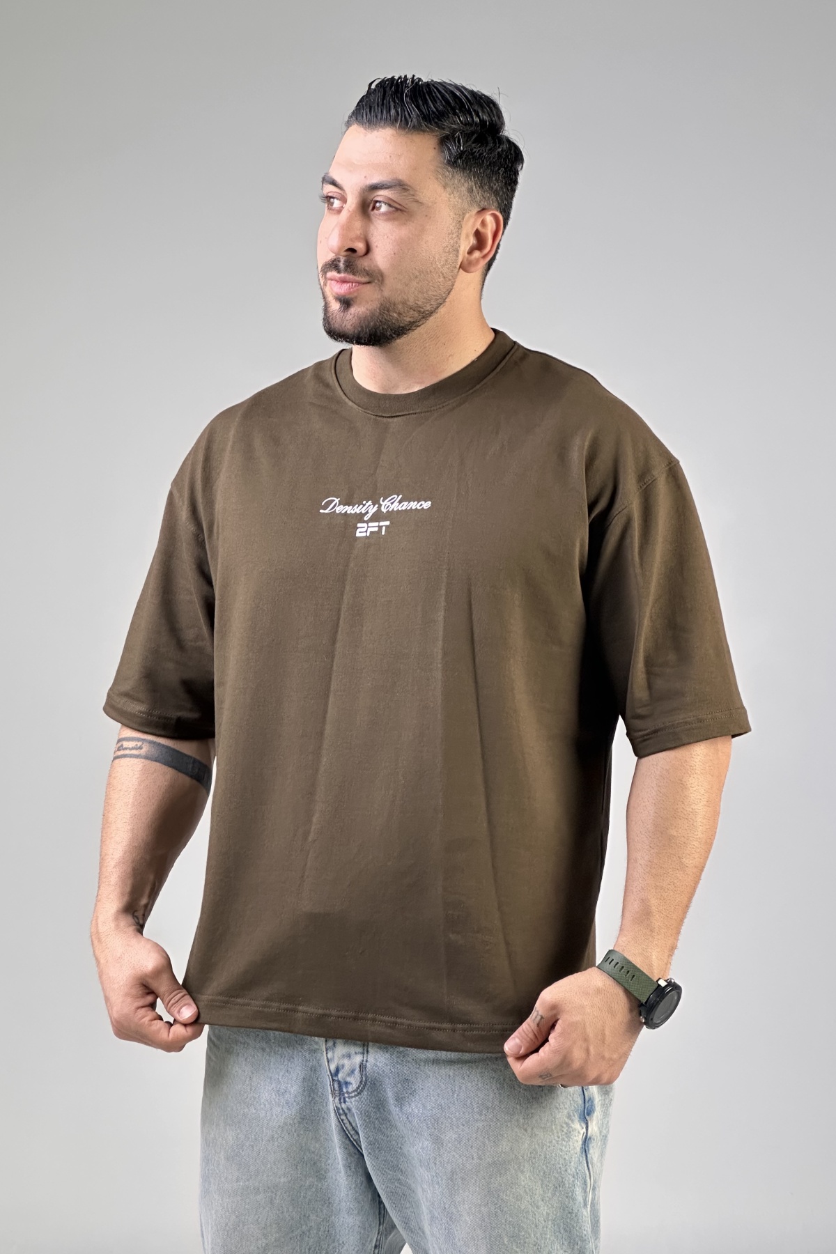 تیشرت چاپ 2FT  دو نخ (9506)