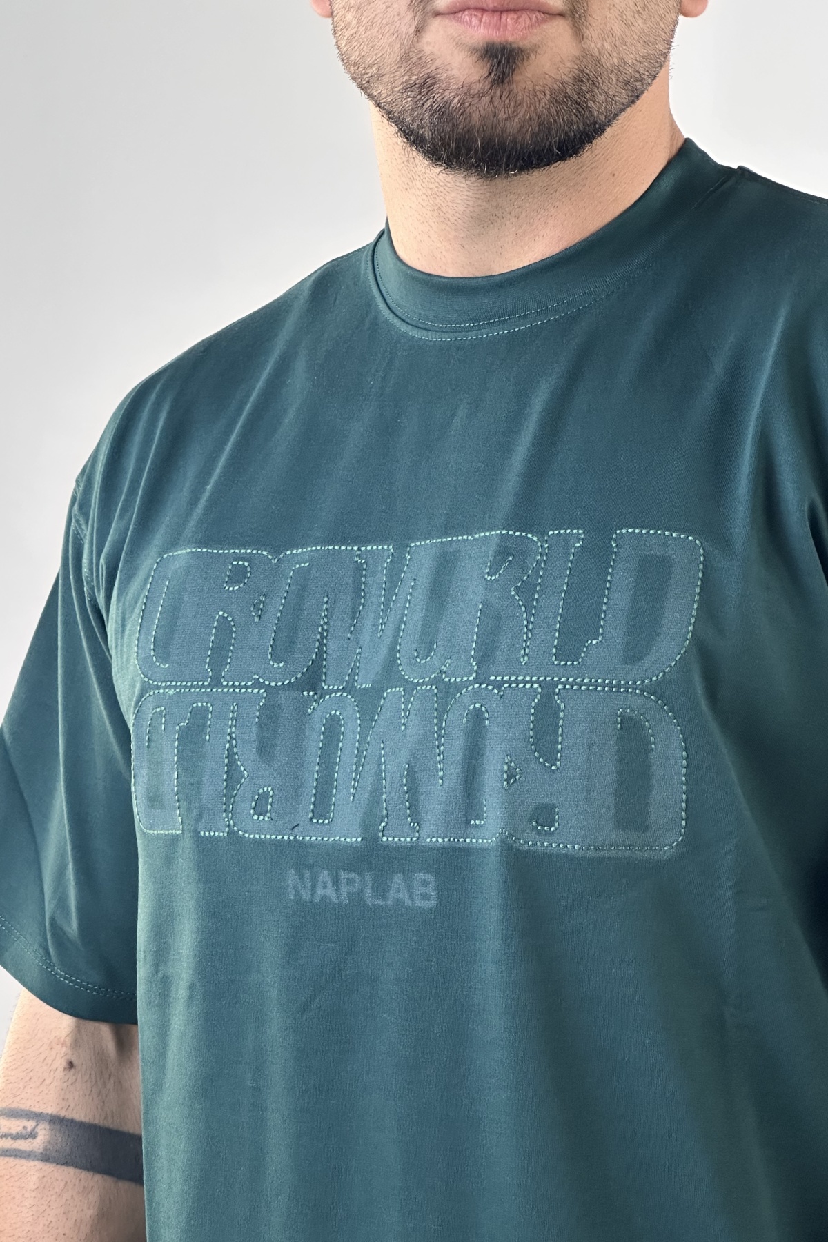 تیشرت گلدوزی و چاپ Naslab دورس (9452)