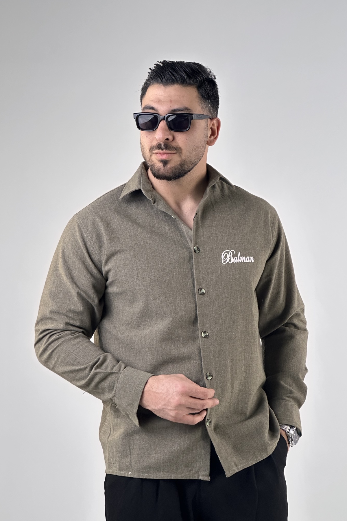 پیراهن کنفی فرائل  (9478)