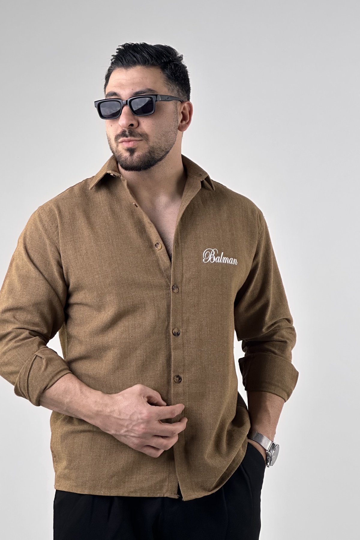 پیراهن کنفی فرائل  (9478)