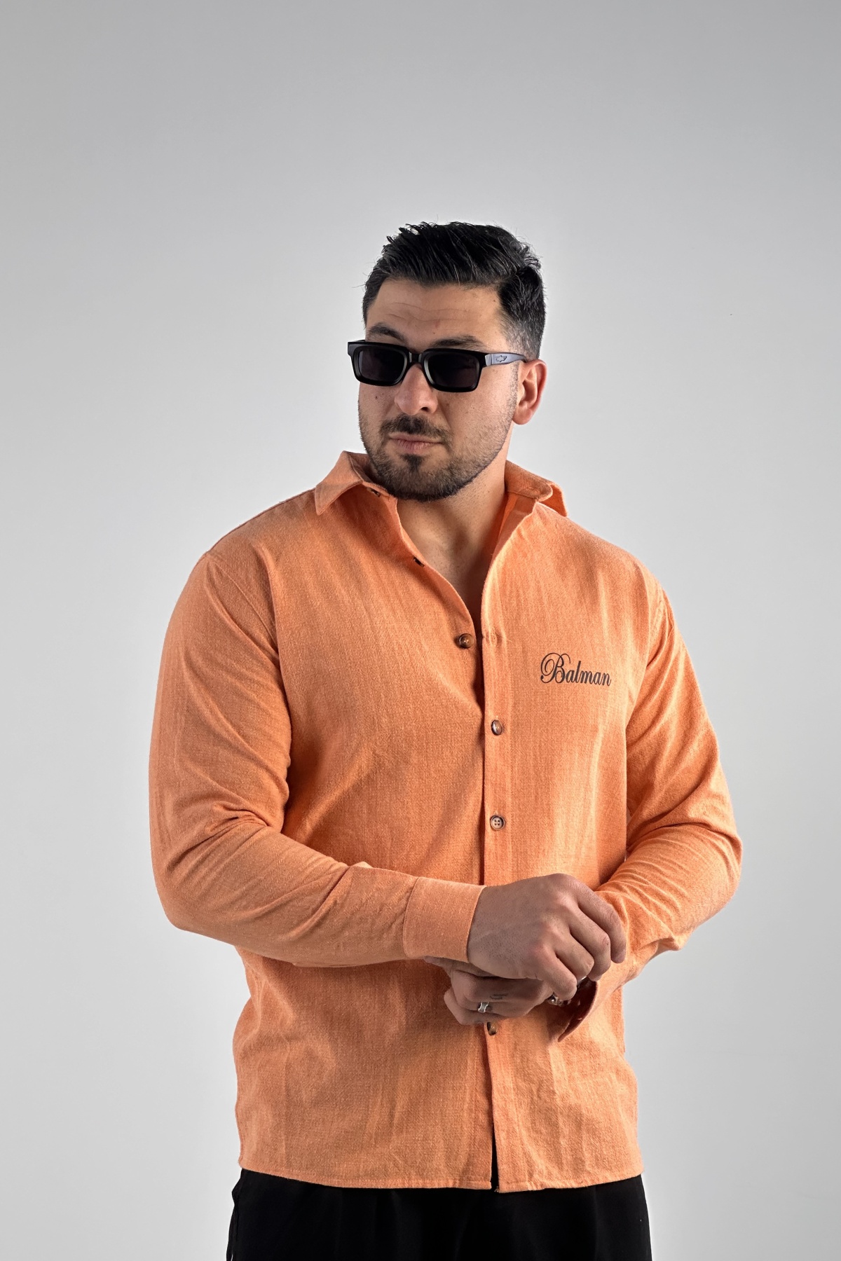 پیراهن کنفی فرائل  (9478)