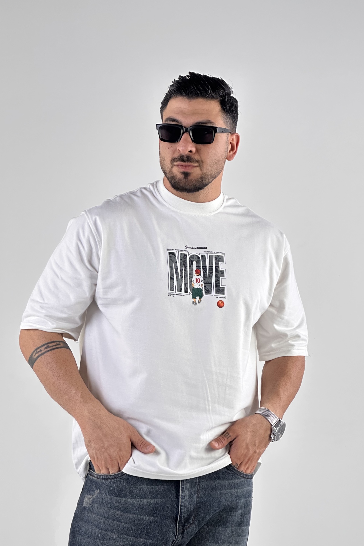 تیشرت چاپ MOVE دونخ  (9511)