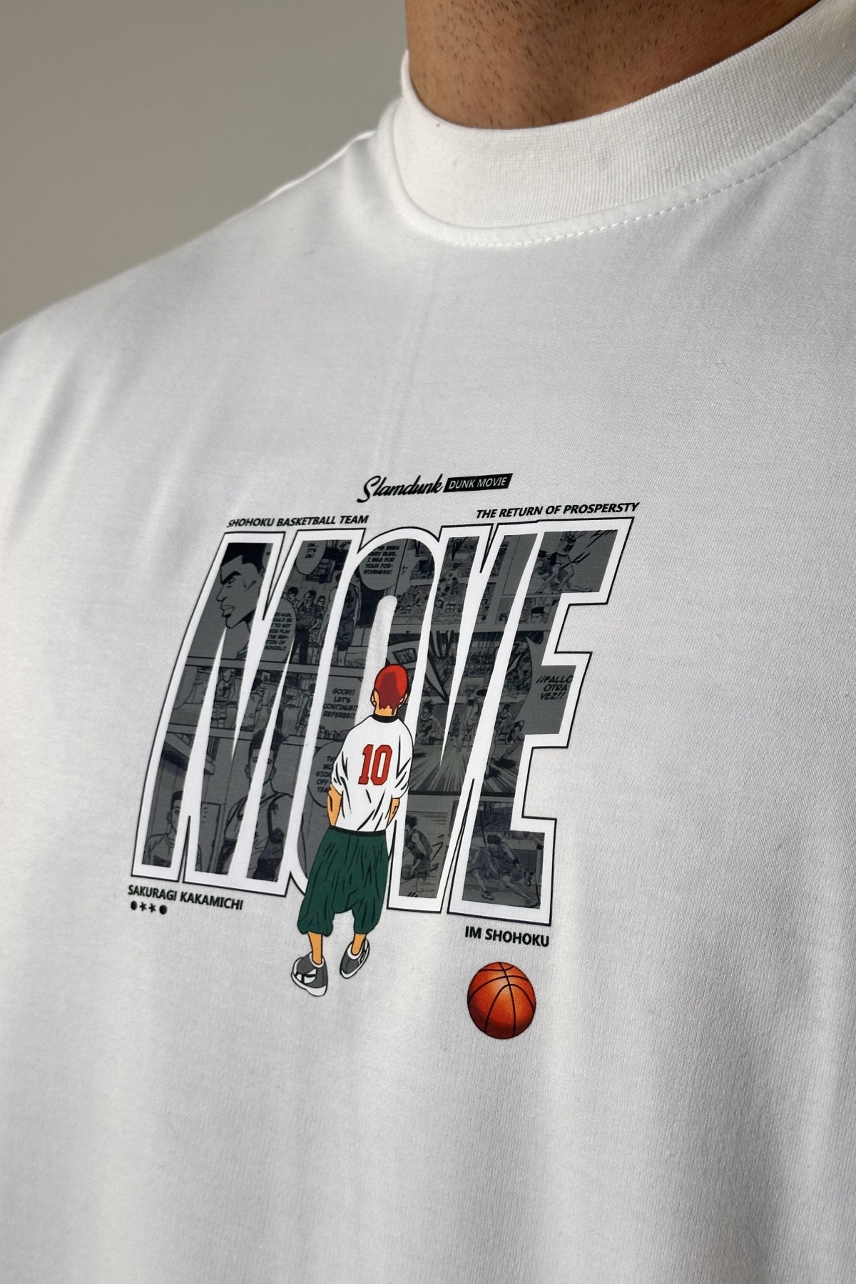 تیشرت چاپ MOVE دونخ  (9511)