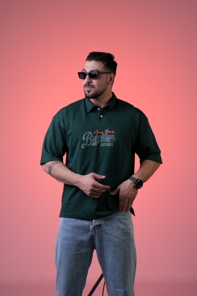 تیشرت یقه دار  (9501)