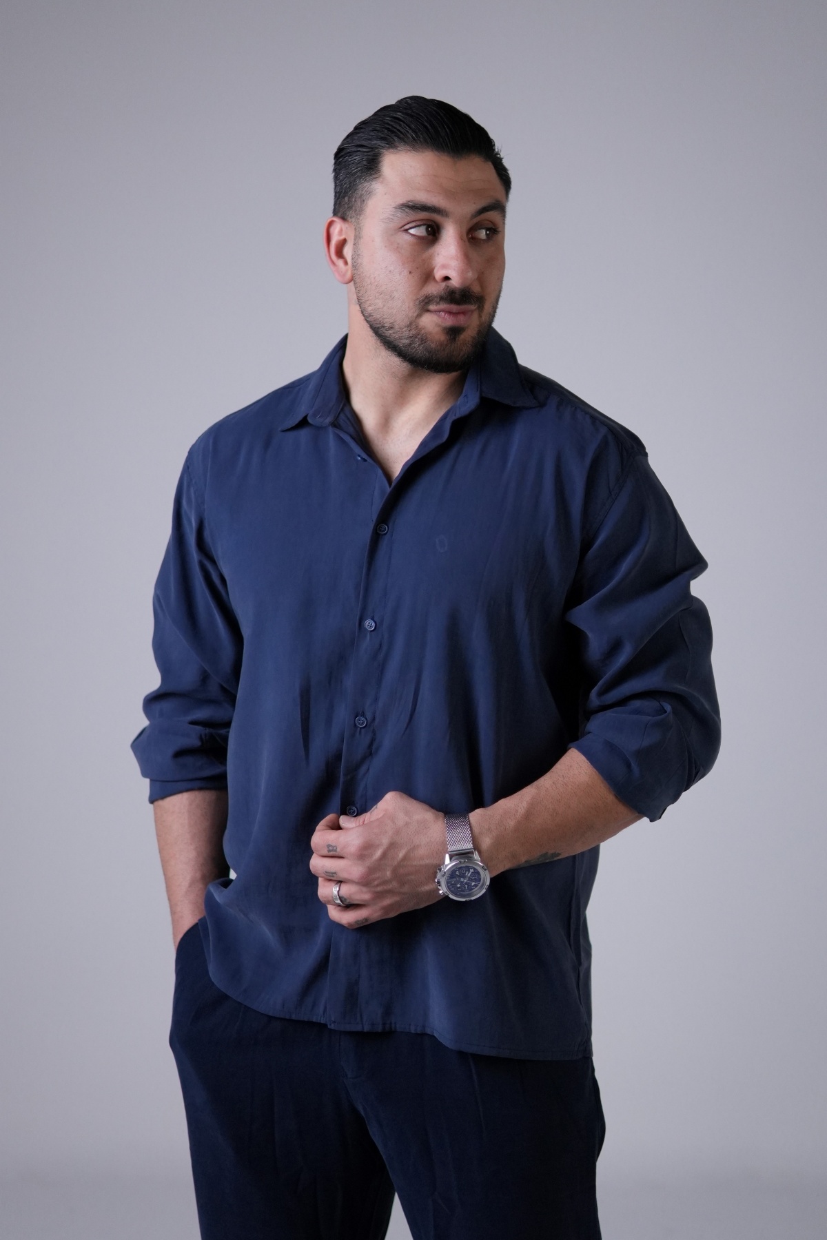 پیراهن آستین بلند پِری (9509)