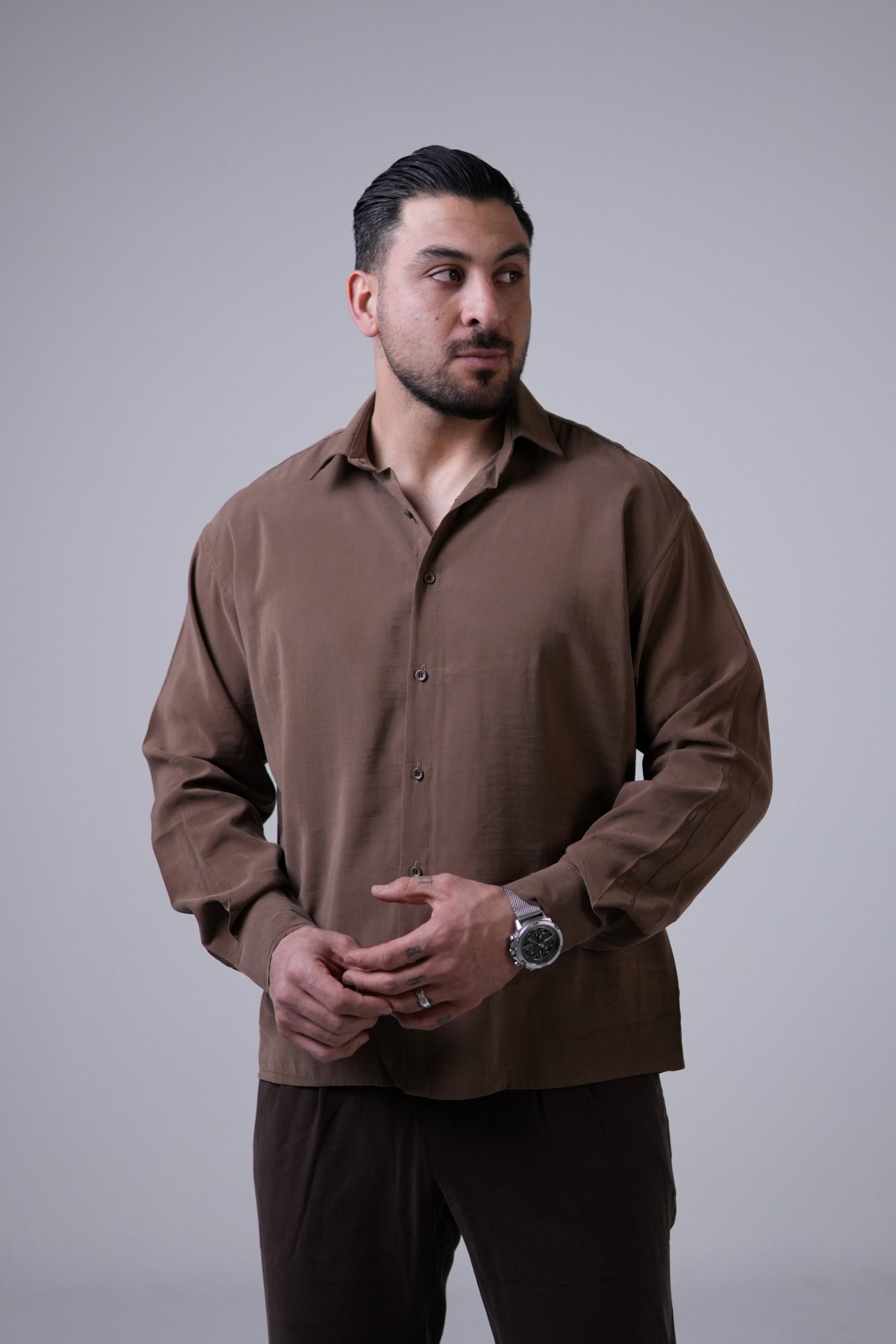 پیراهن آستین بلند پِری (9509)