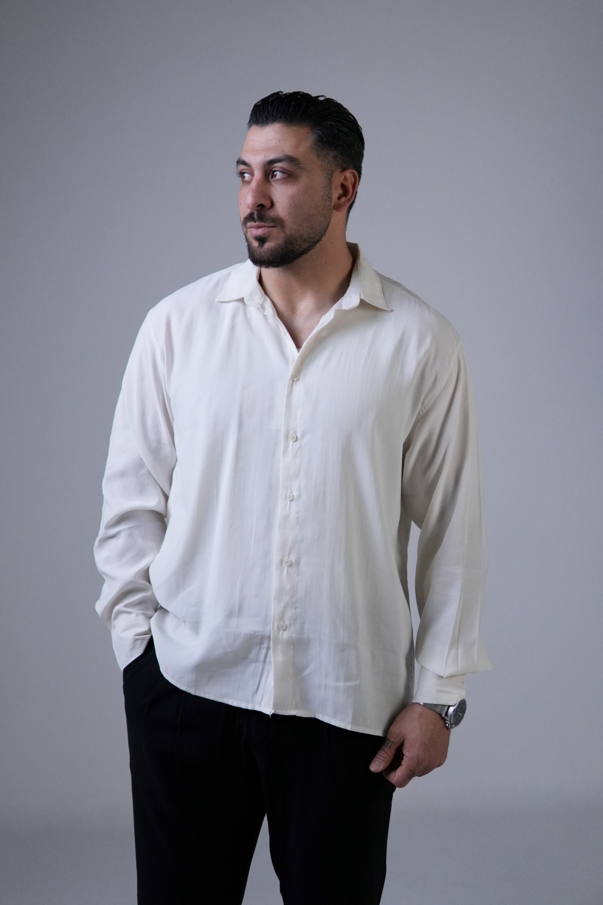 پیراهن آستین بلند پِری (9509)