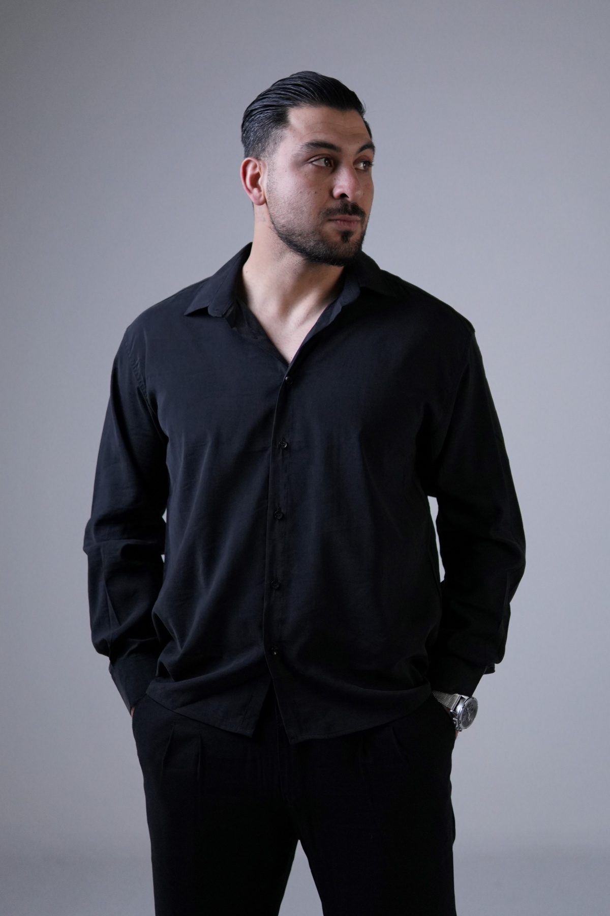 پیراهن آستین بلند پِری (9509)