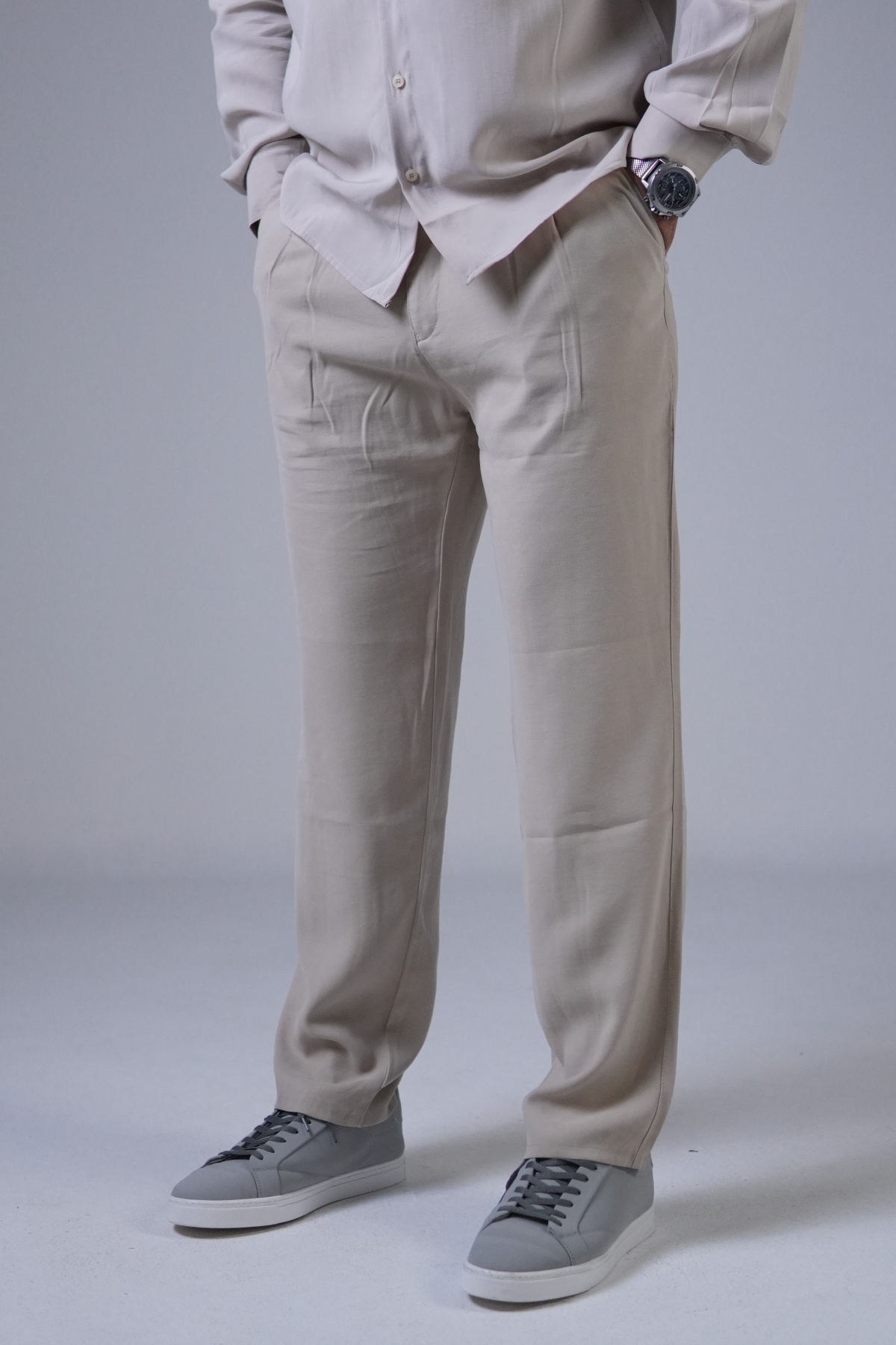 شلوار بگ پارچه ای (9476)