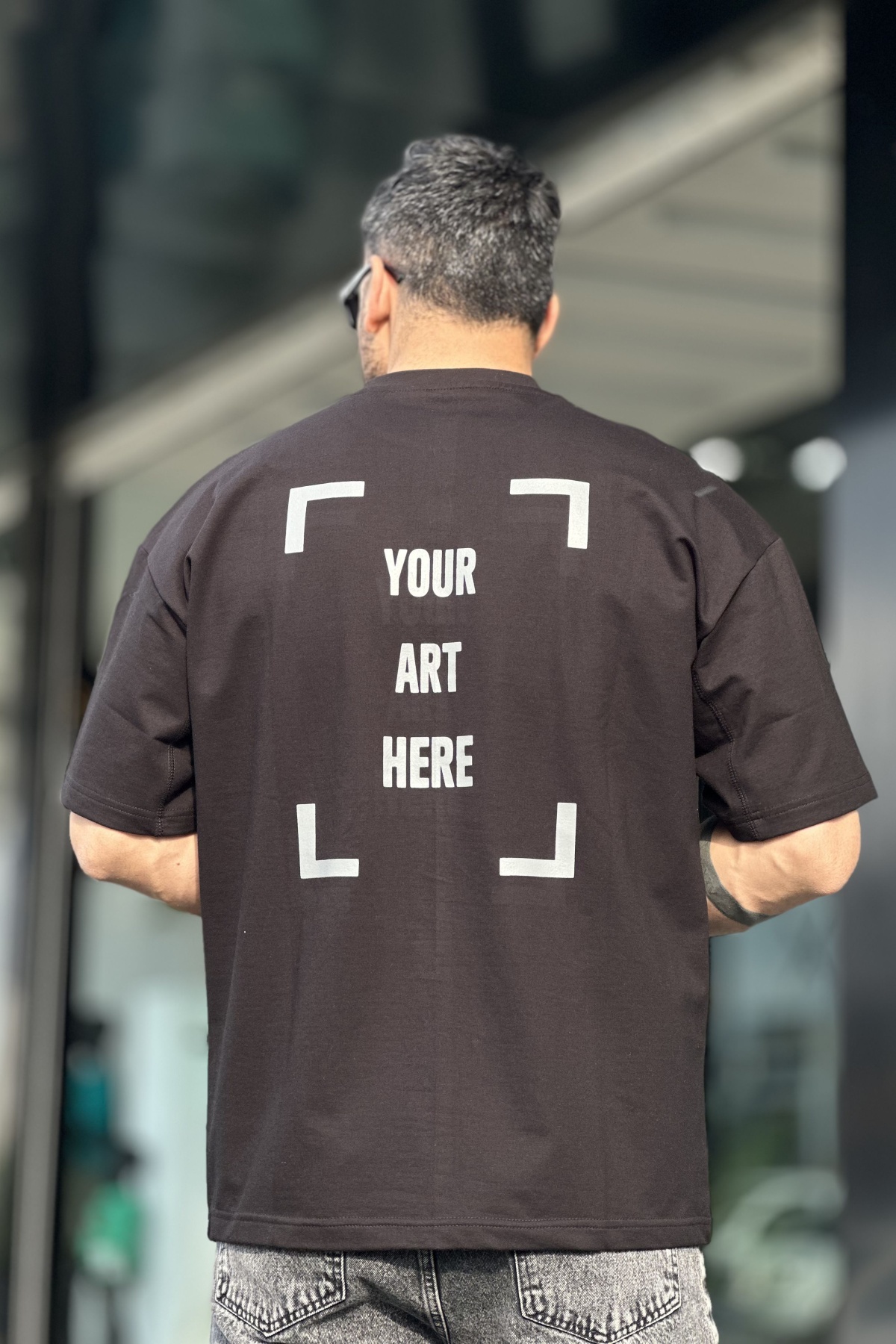 تیشرت YOUR ART HERE دورس 2نخ (9932)