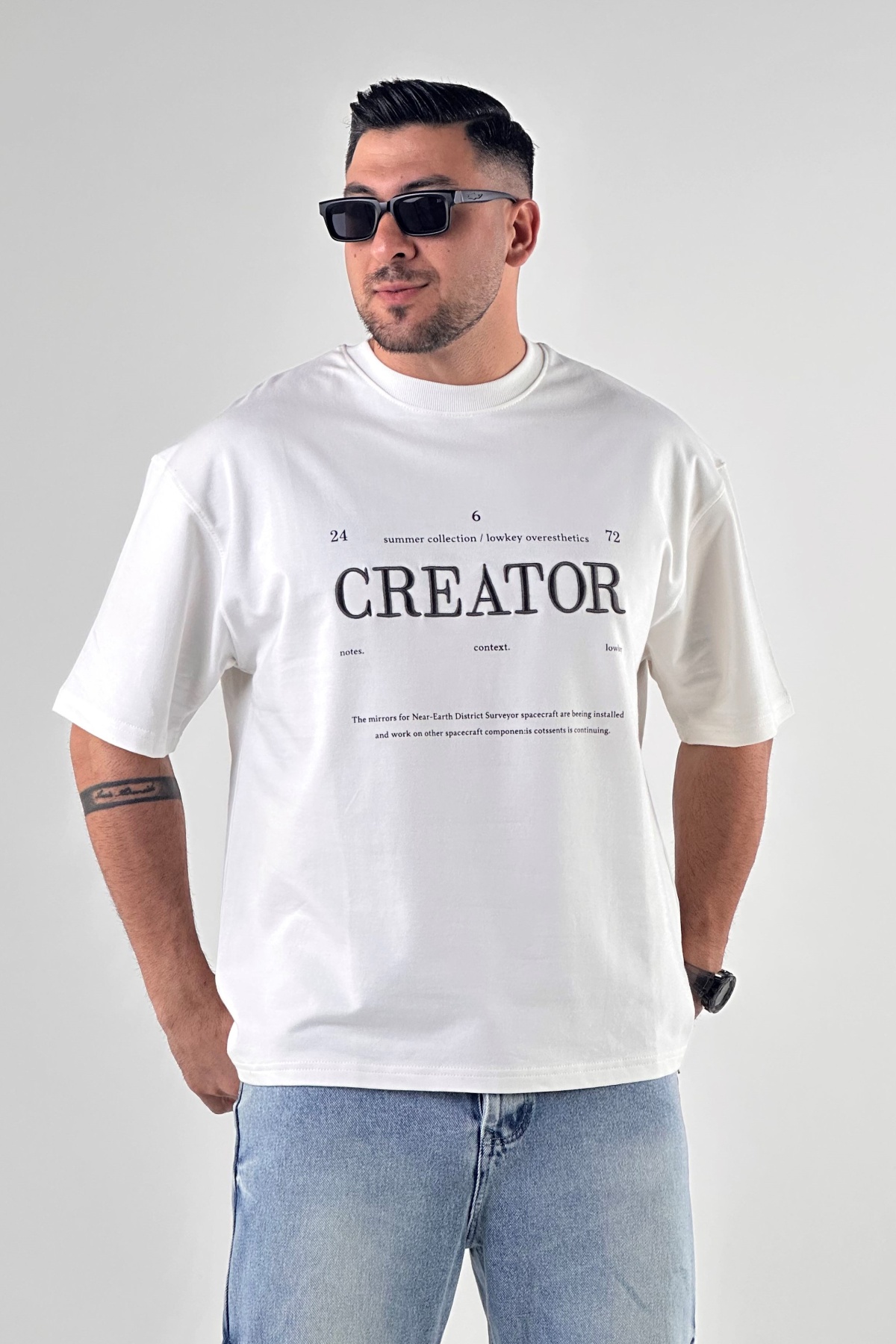 تیشرت گلدوزی CREATOR ماکان (9977)
