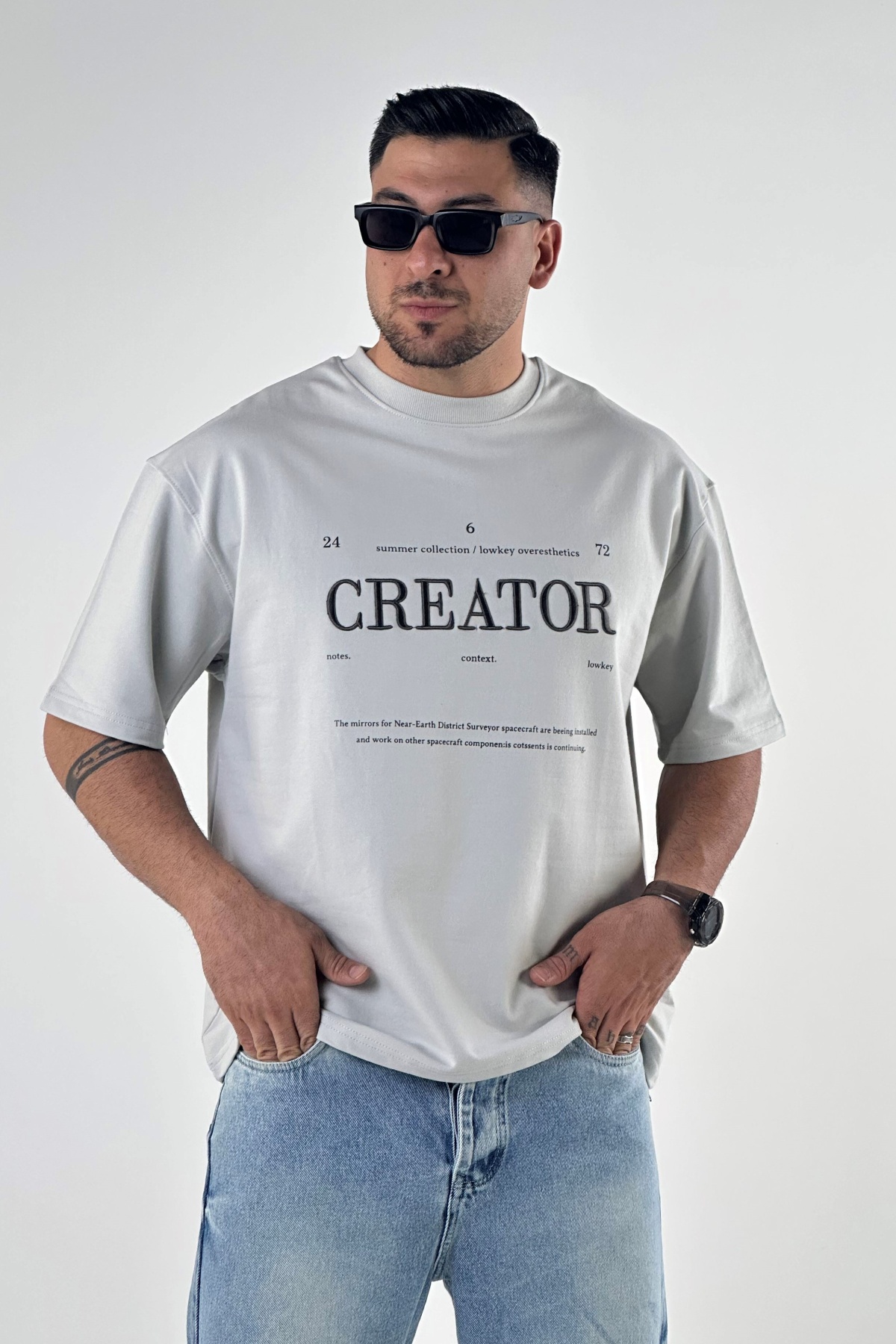تیشرت گلدوزی CREATOR ماکان (9977)