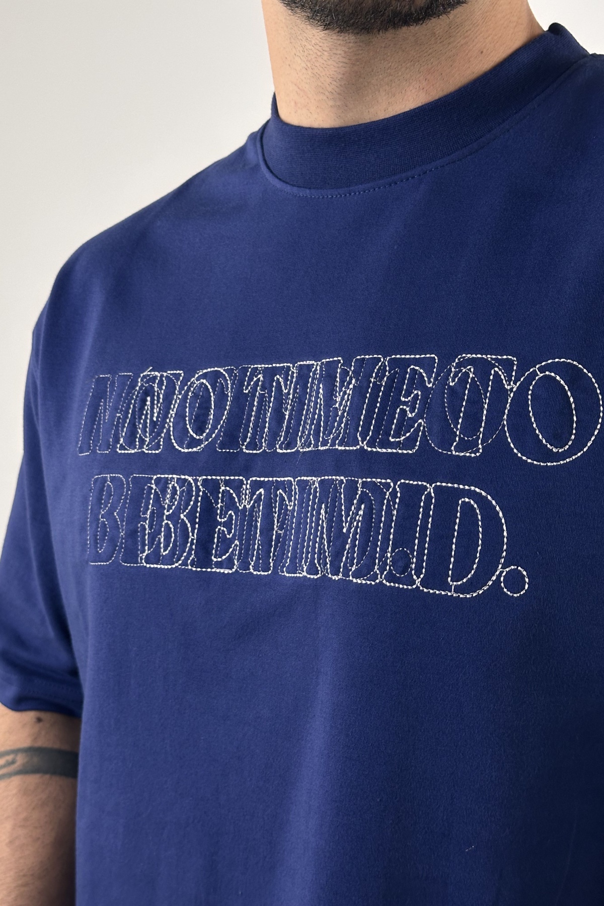 تیشرت گلدوزی NO TIME TO BETIMID ماکان (9972)