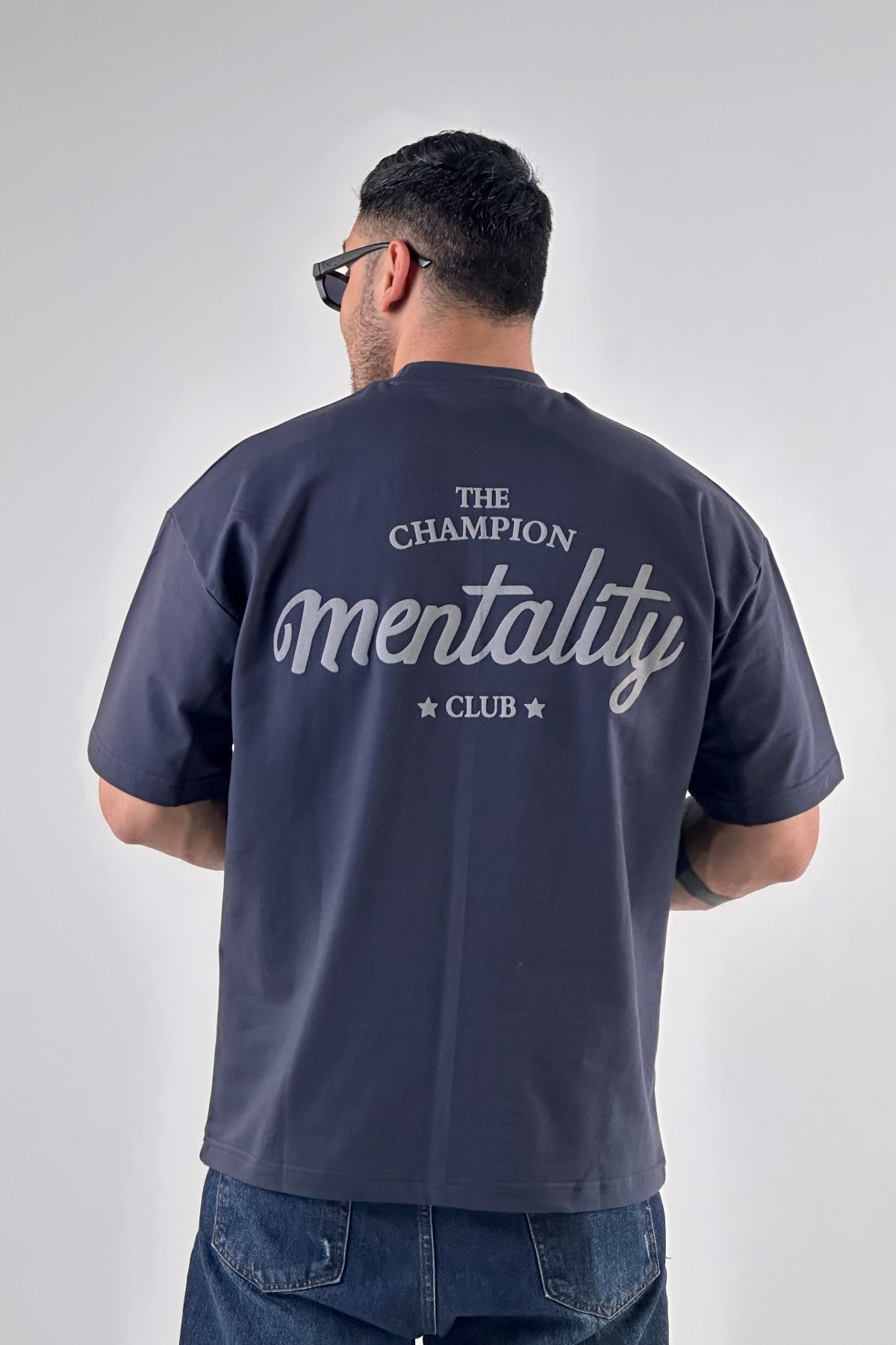 تیشرت چاپ Mentality دو نخ (9934)
