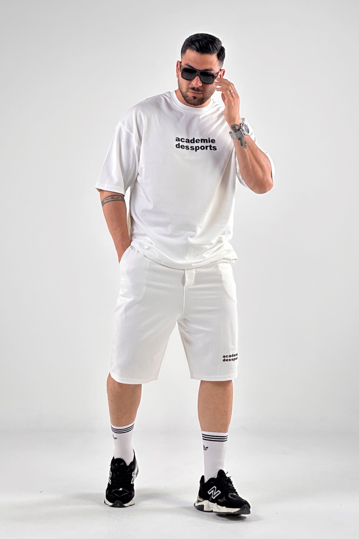 ست تیشرت شلوارک academie aessports  دونخ (9984)