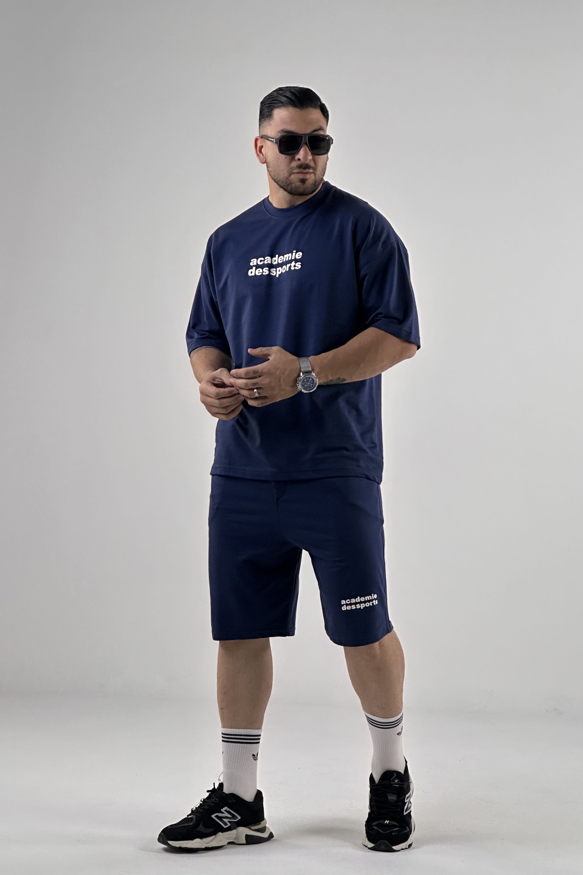 ست تیشرت شلوارک academie aessports  دونخ (9984)