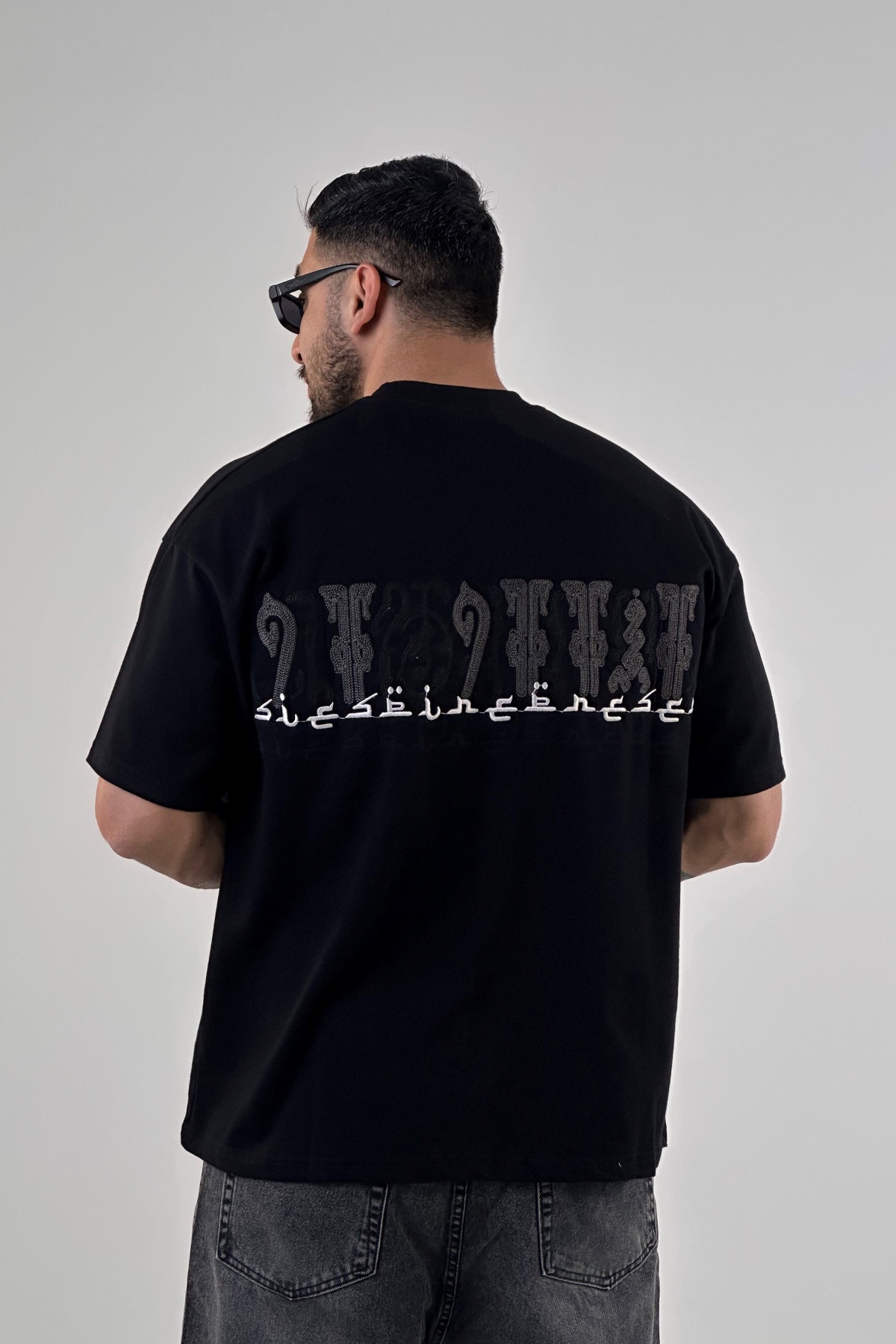 تیشرت پشت و جلو گلدوزی  (10022)