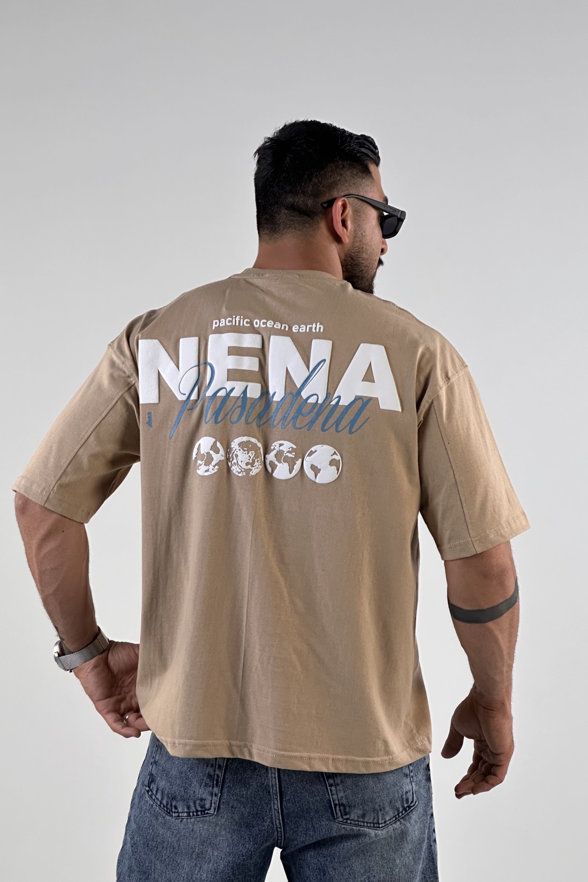 تیشرت چاپ NENA پنبه  (10129)