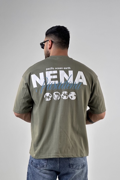 تیشرت چاپ NENA پنبه  (10129)