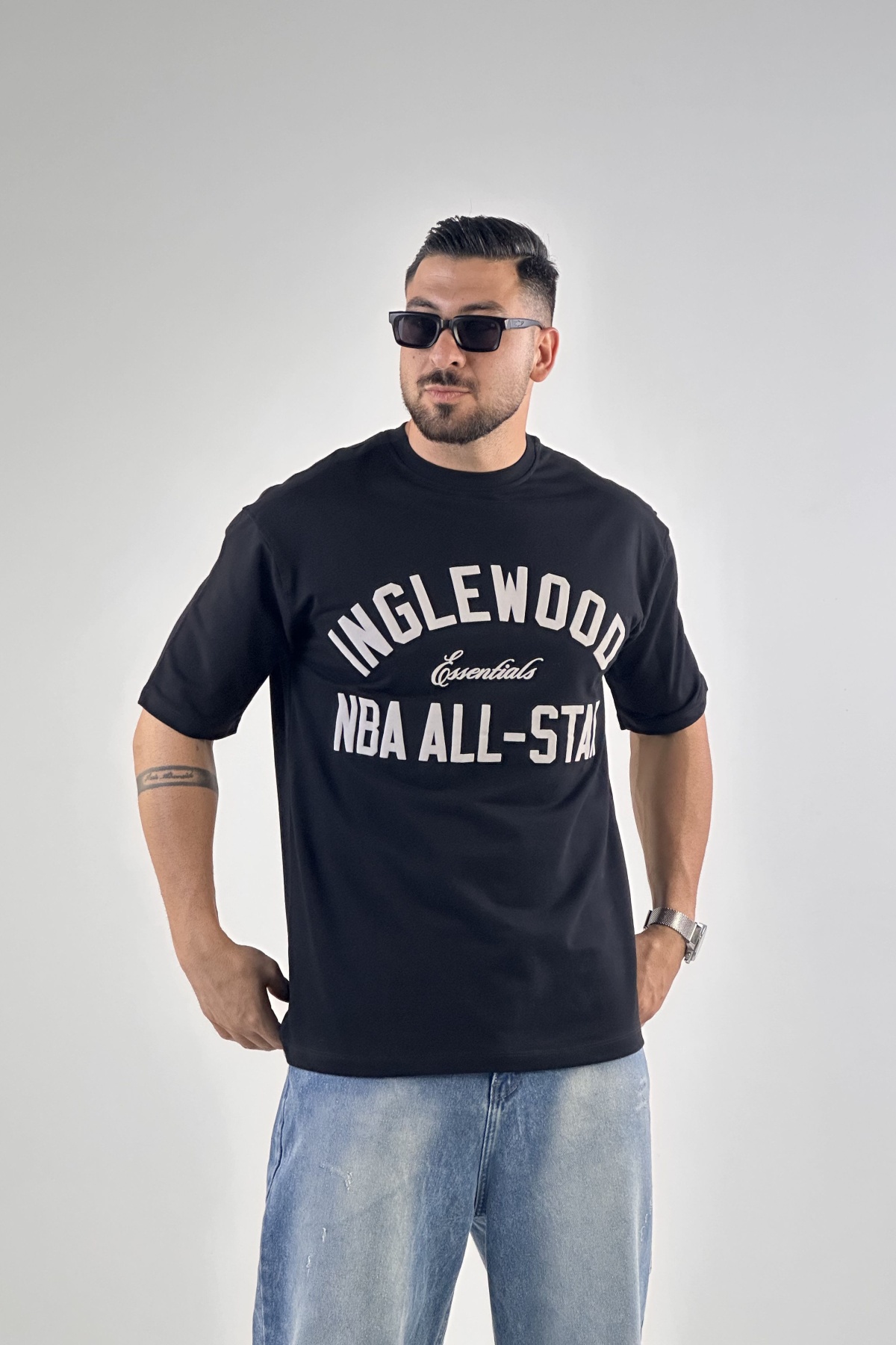 تیشرت چاپ INGLEWOOD دونخ  (10204)