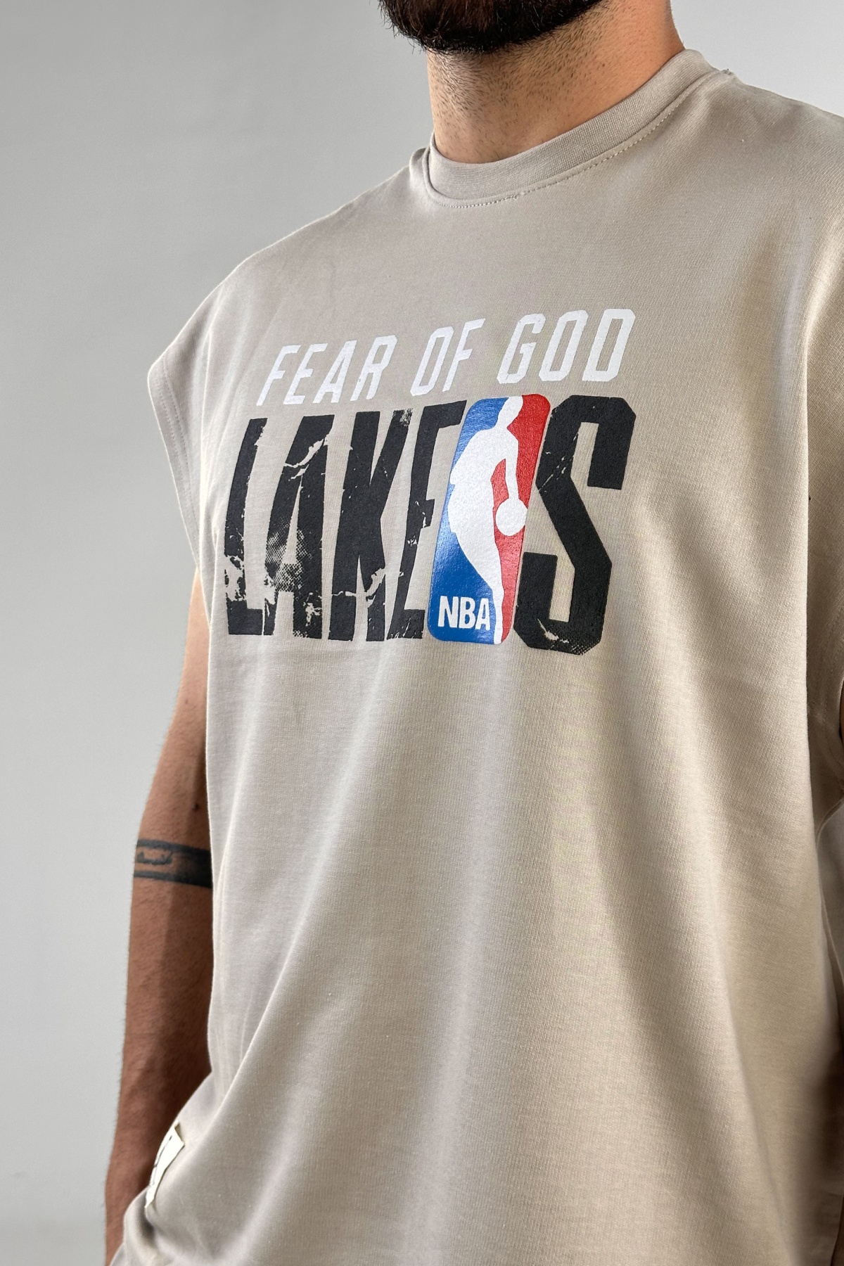 ست وست شلوارک چاپ NBA دونخ (10358)