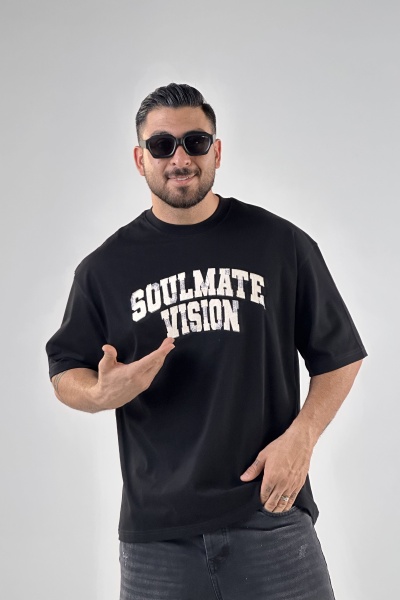 تیشرت تیکه دوزی و گلدوزی SOULMATE  ماکان (10306)
