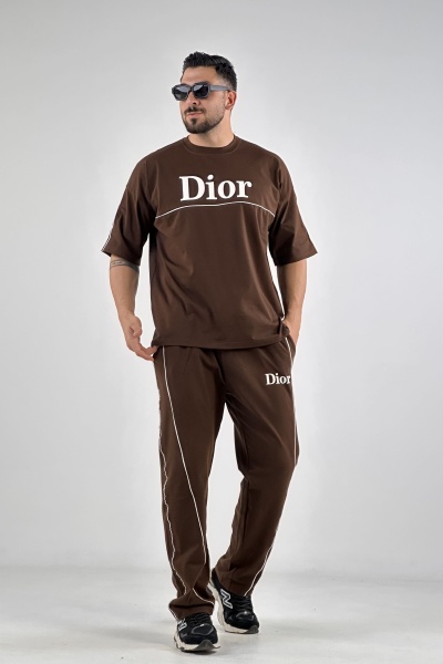 ست تیشرت شلوار Dior پنبه (10623)