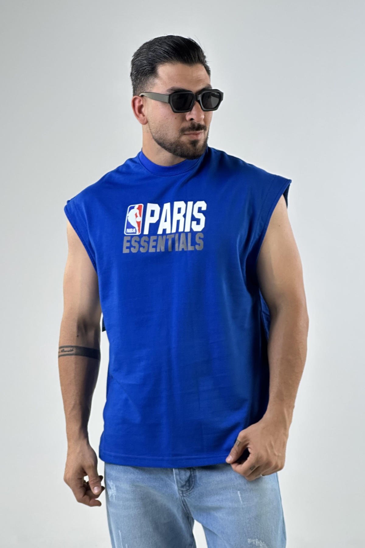 وست چاپ PARIS NBA دو نخ (10517)