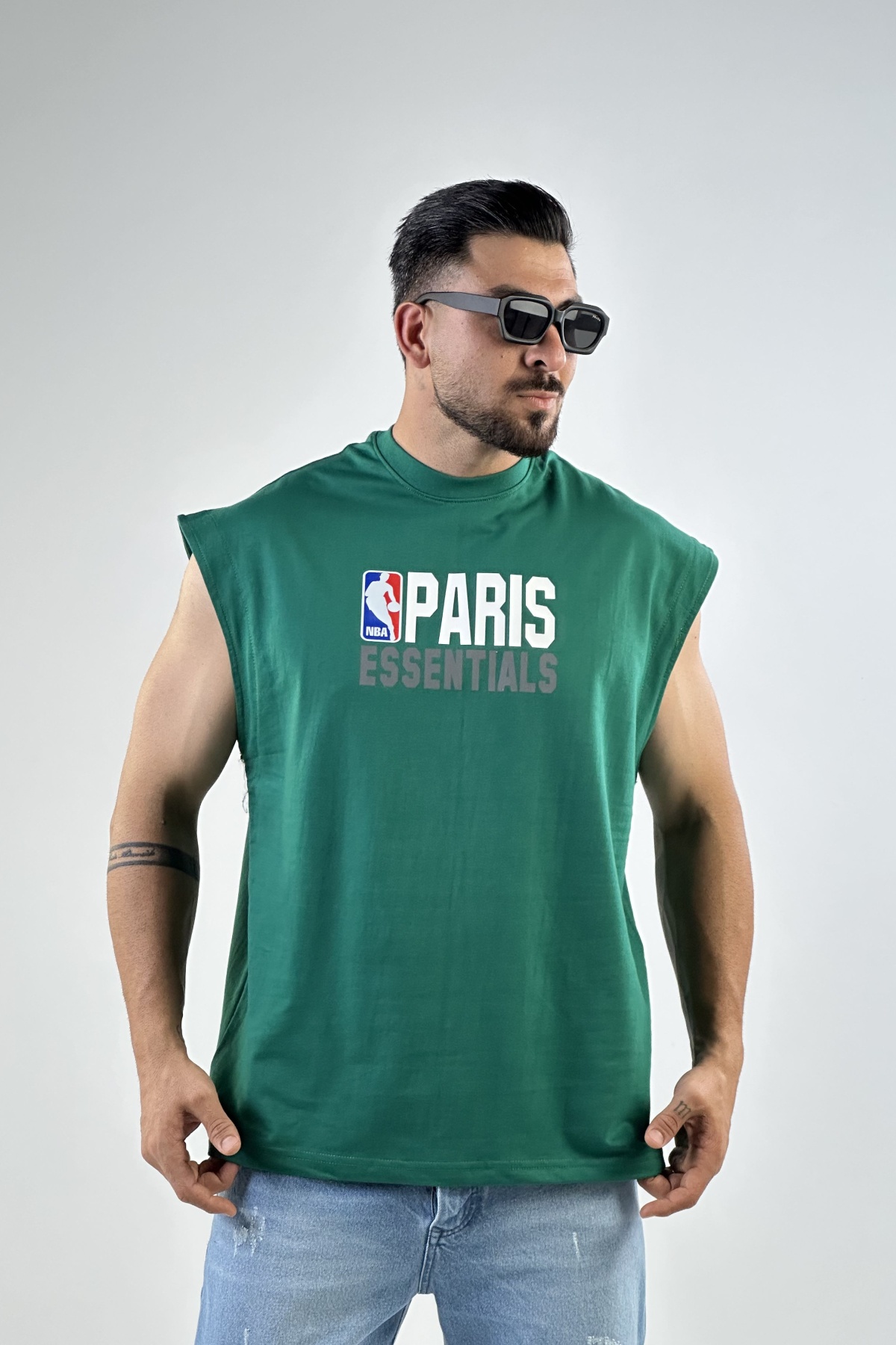 وست چاپ PARIS NBA دو نخ (10517)