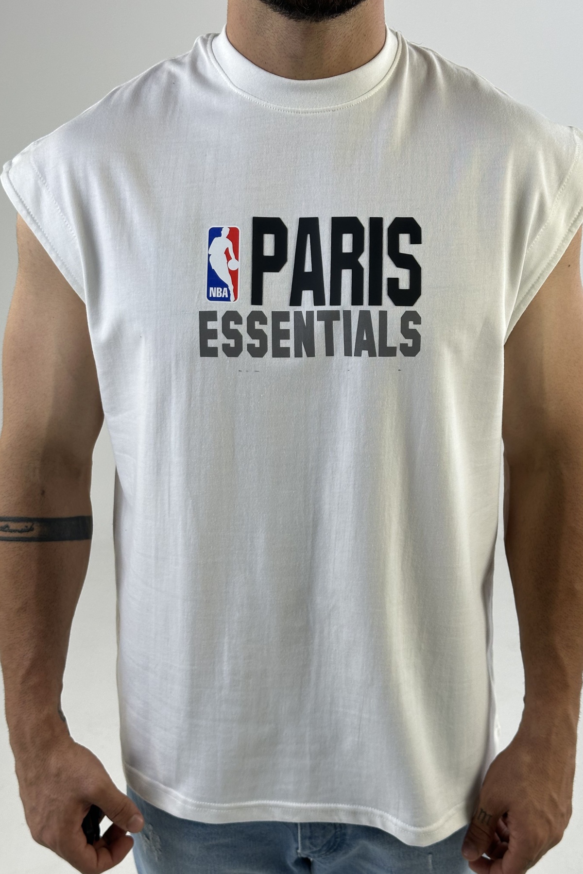 وست چاپ PARIS NBA دو نخ (10517)