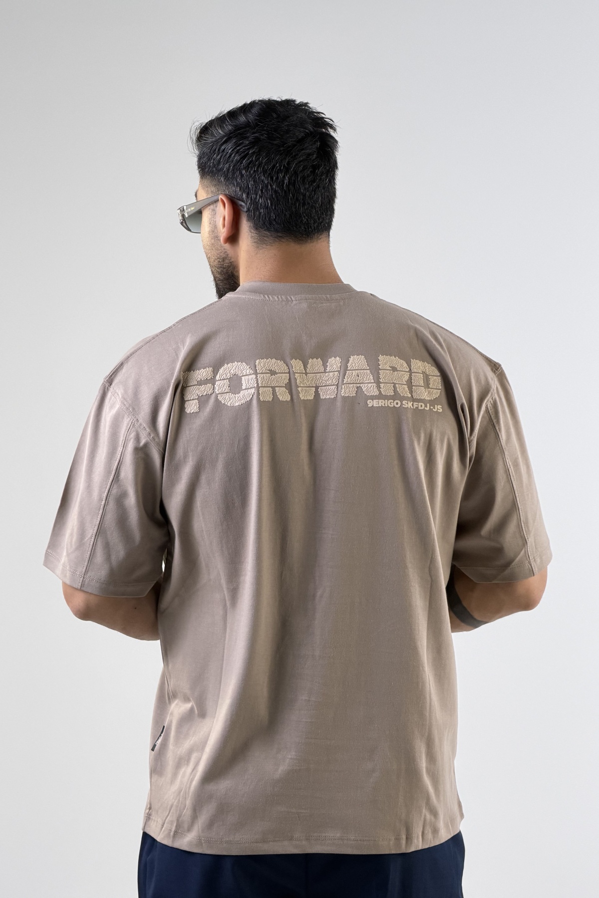 تیشرت چاپ FORWARD پنبه (10587)