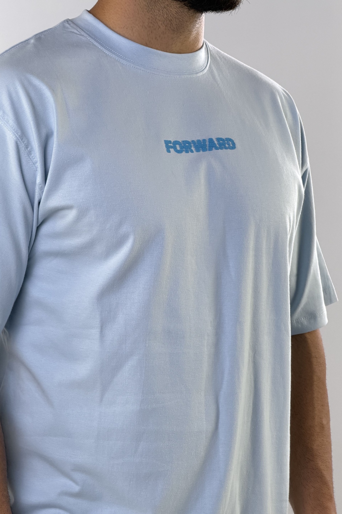 تیشرت چاپ FORWARD پنبه (10587)