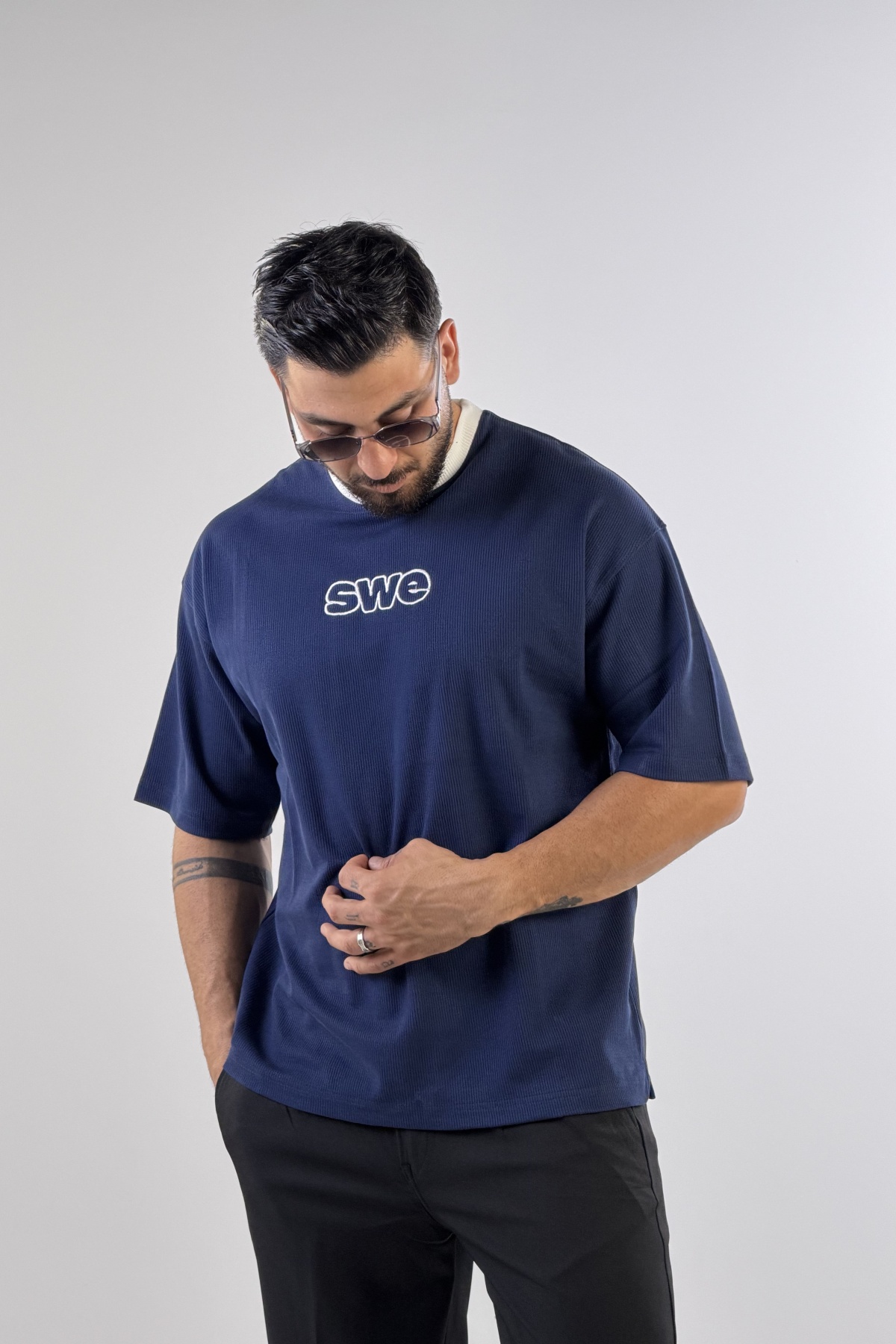 تیشرت گلدوزی SWE فانریپ (10626)