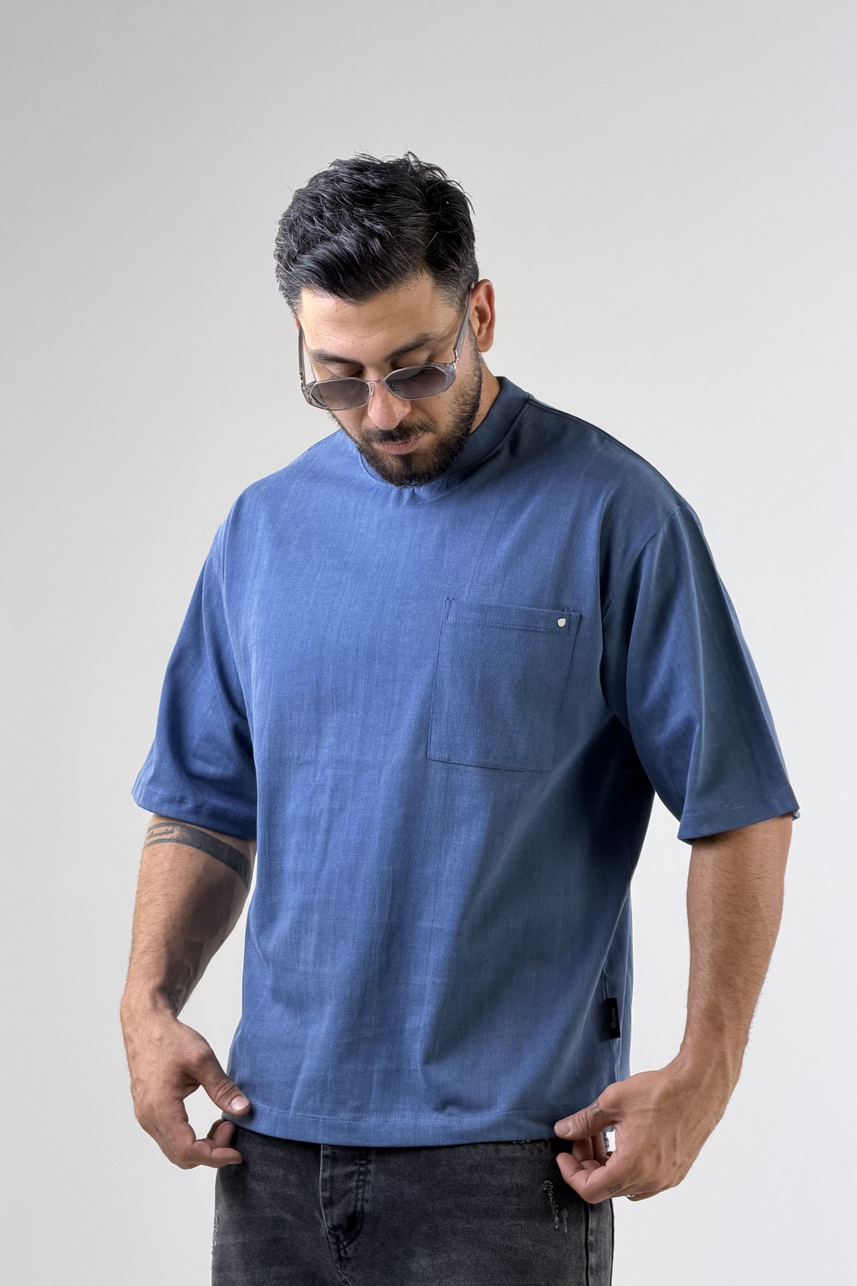 تیشرت سنگشور جیبدار (10591)