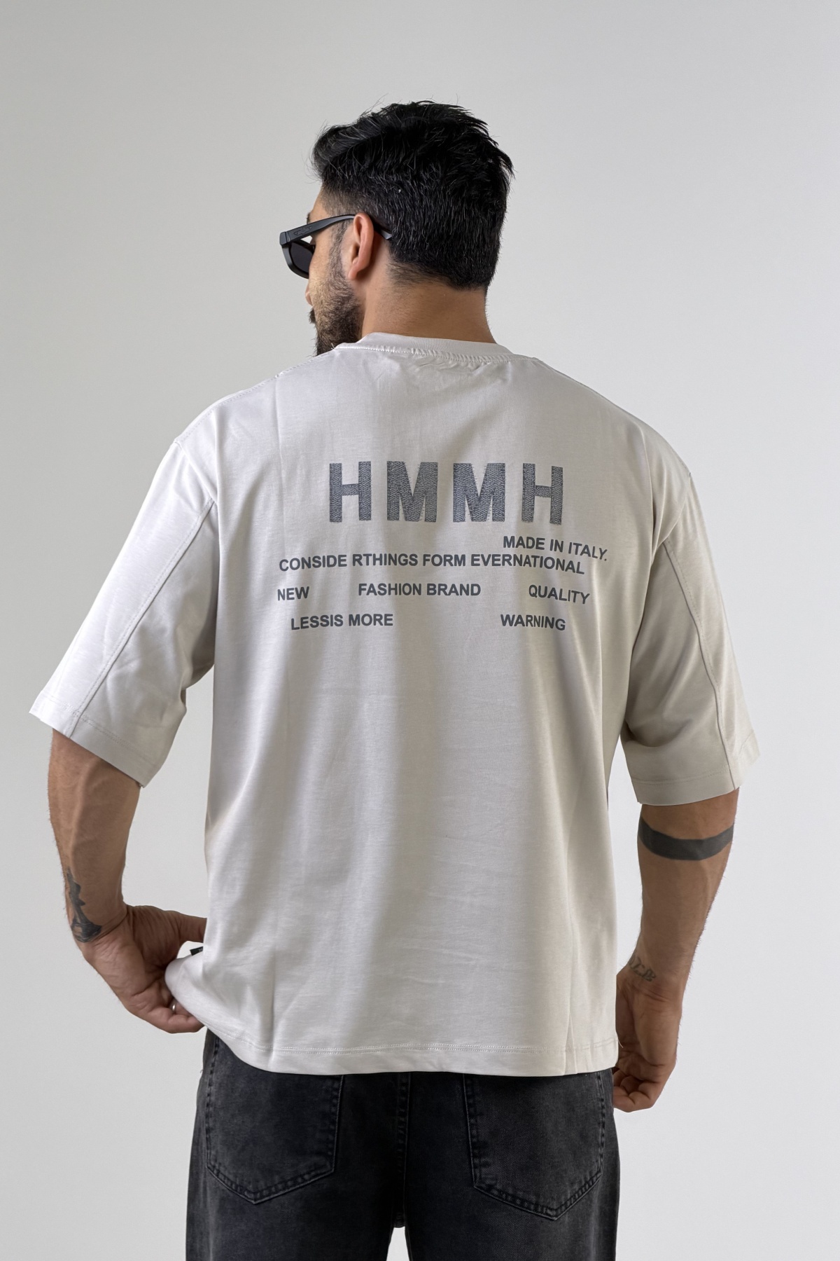 تیشرت چاپ HMMH ماکان (10593)