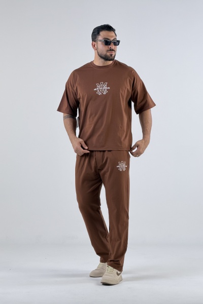 ست تیشرت و شلوار AMIRI دونخ (10622)