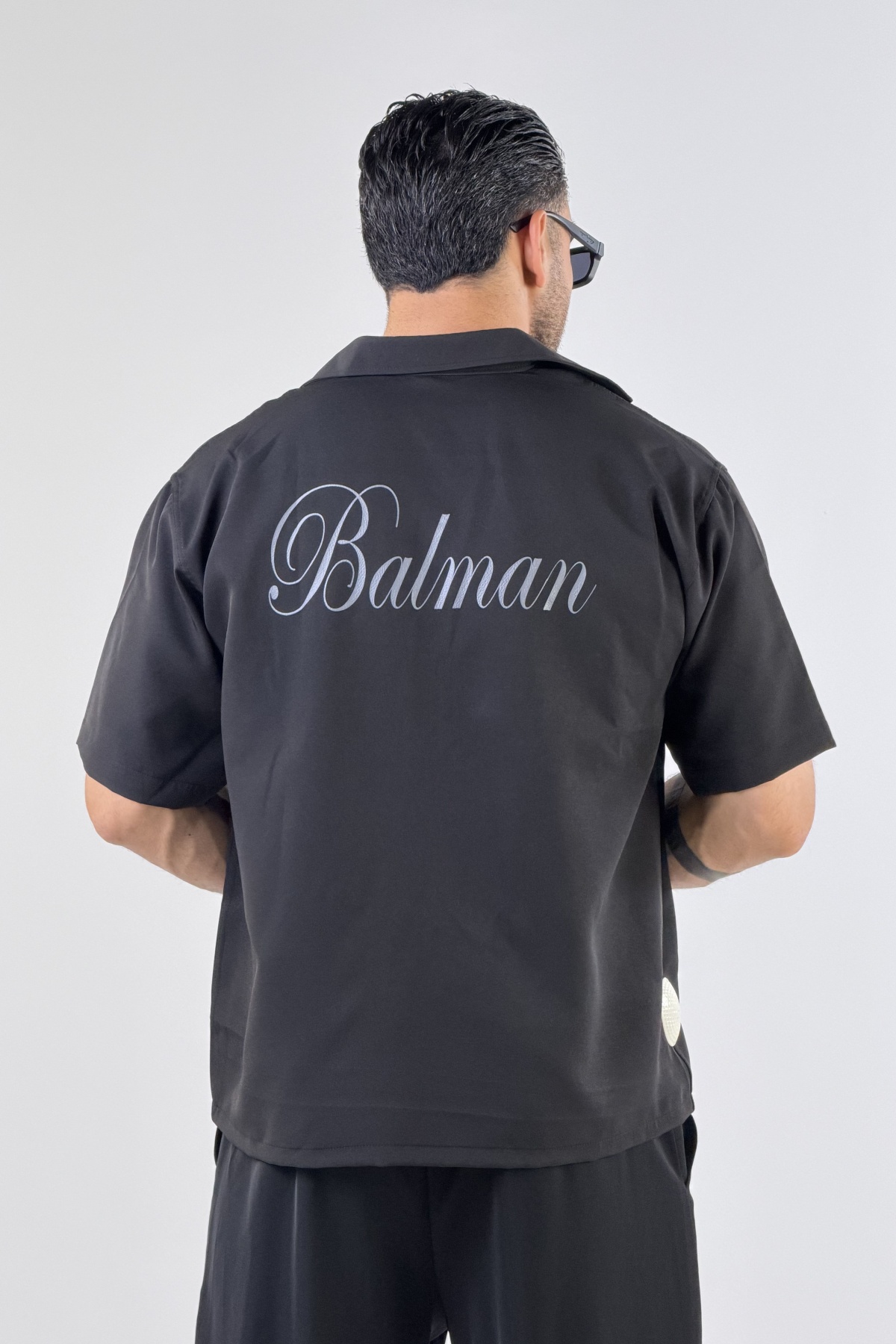 پیراهن پشت چاپ BALMAN مازراتی (10806)