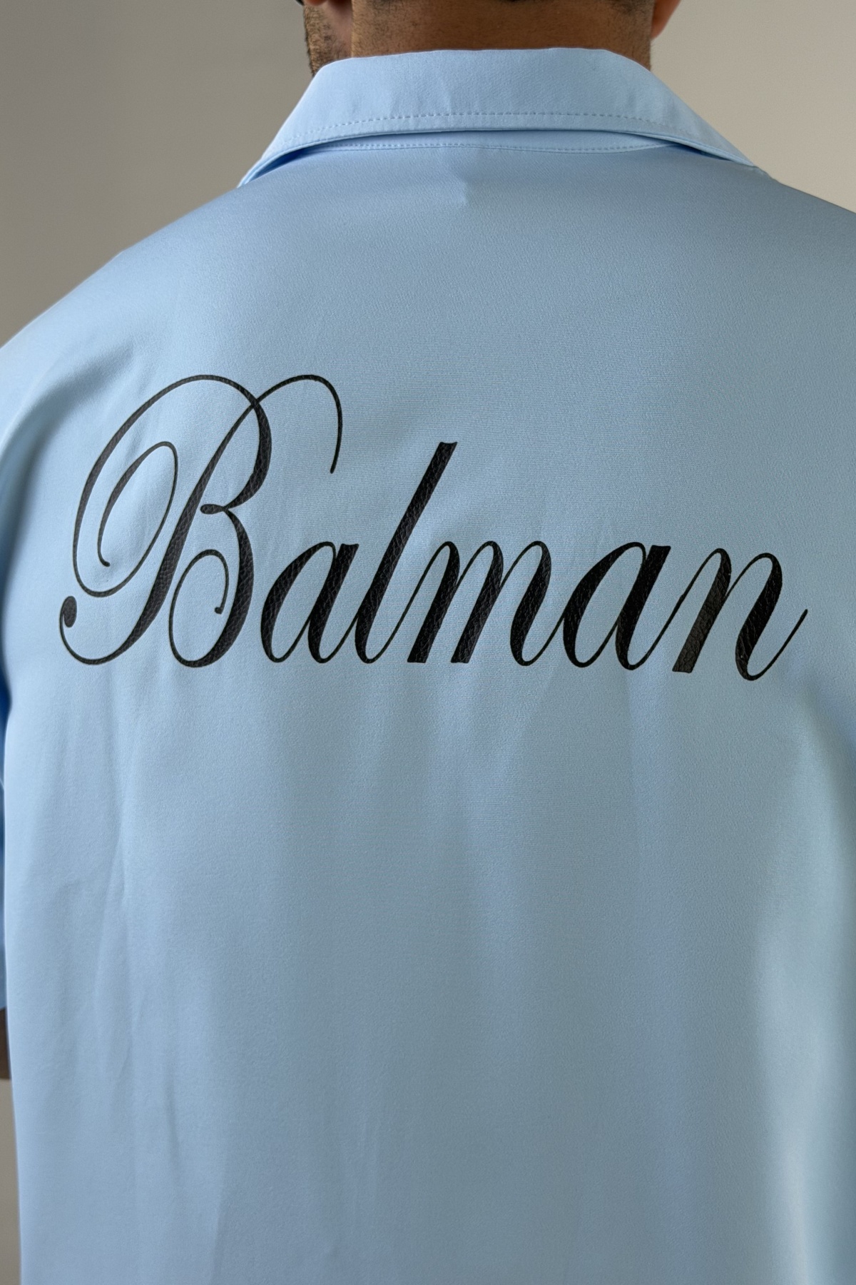 پیراهن پشت چاپ BALMAN مازراتی (10806)