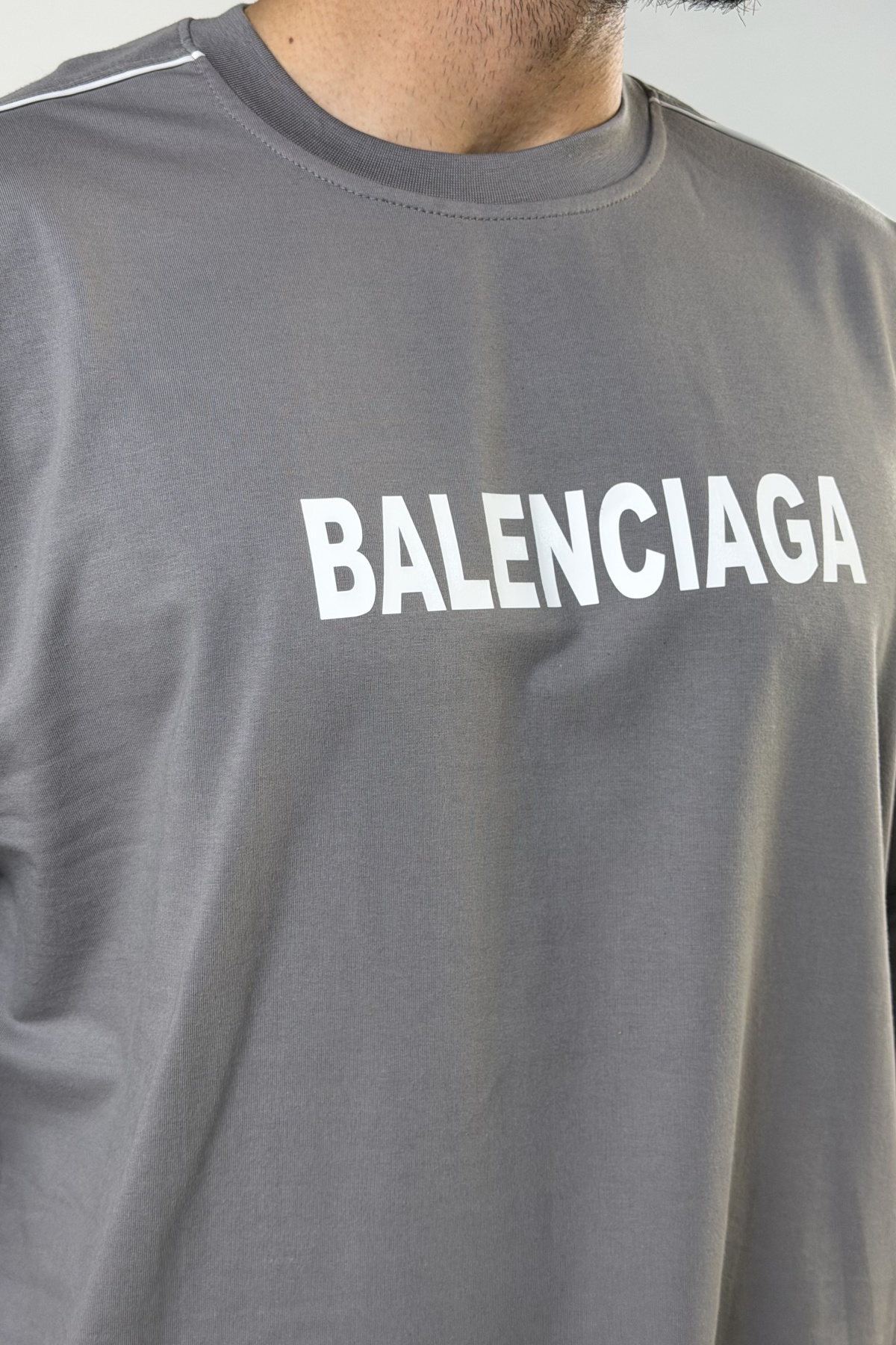ست تیشرت شلوارک BALENCIAGA مغزی دوزی (10918)