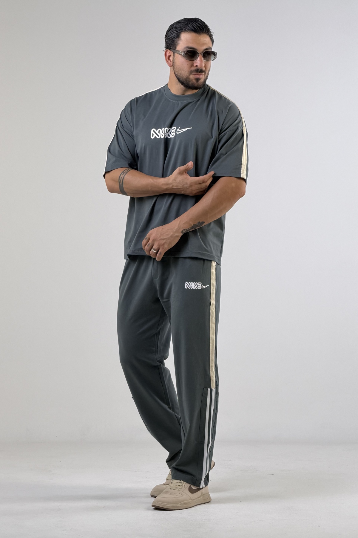 ست تیشرت شلوار  NIKE پنبه (10979)