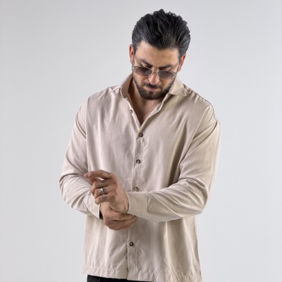 پیراهن آستین بلند سیلک(11121)