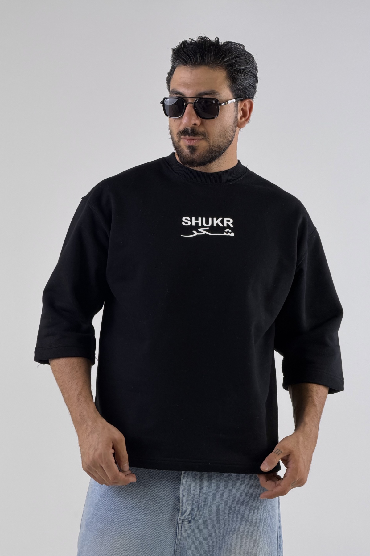 تیشرت SHOKR آستین سه ربع (11112)