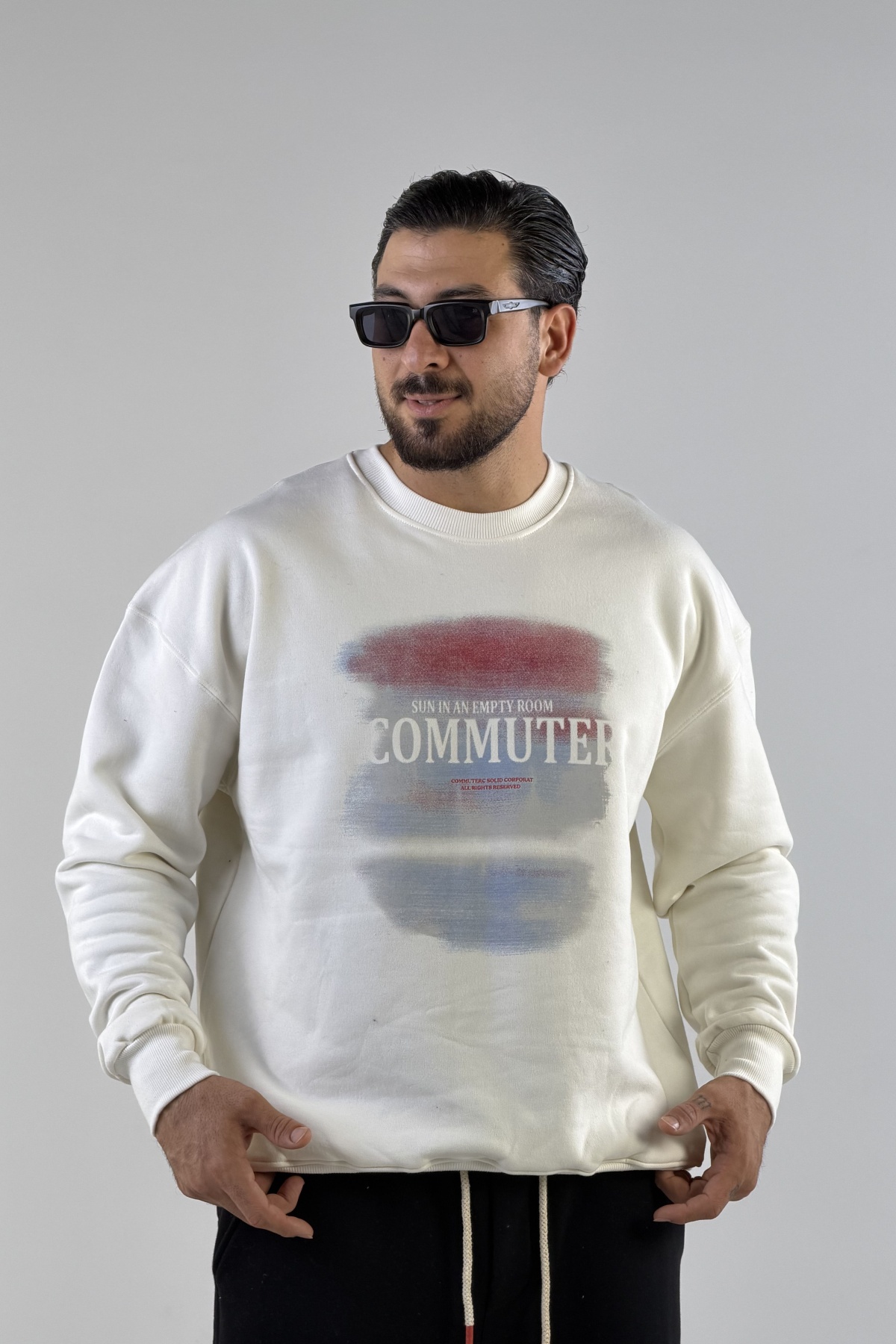 دورس جلو چاپ COMMUTER سه نخ (11096)