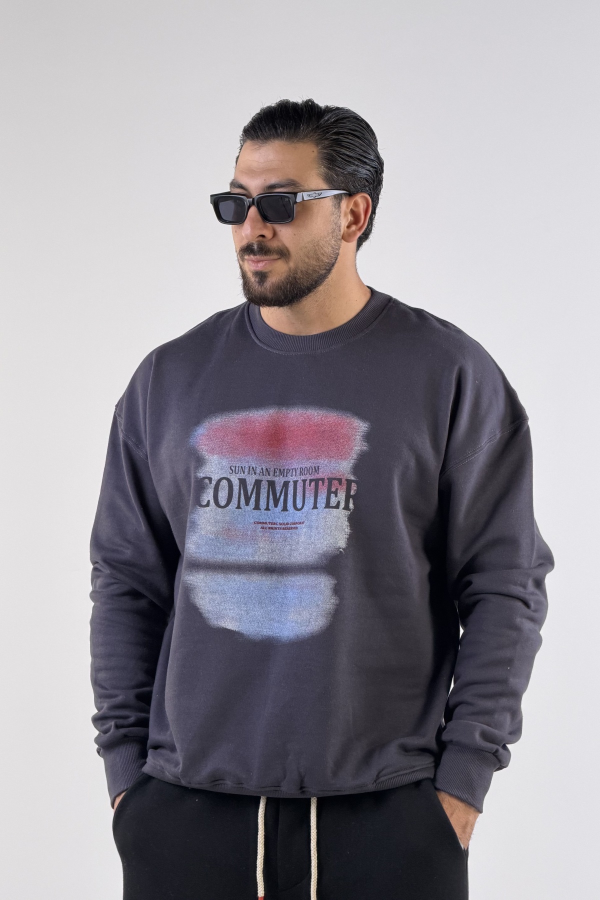 دورس جلو چاپ COMMUTER سه نخ (11096)