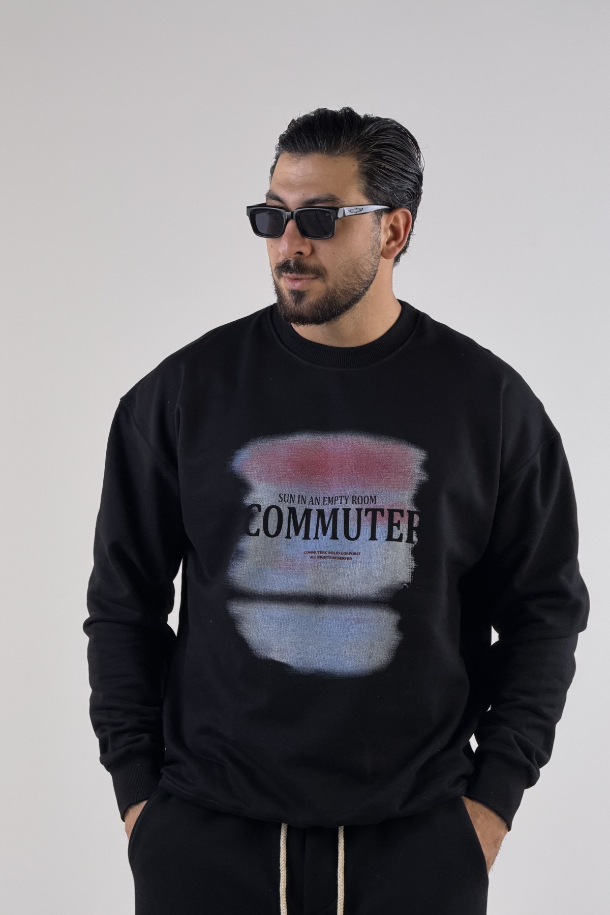 دورس جلو چاپ COMMUTER سه نخ (11096)