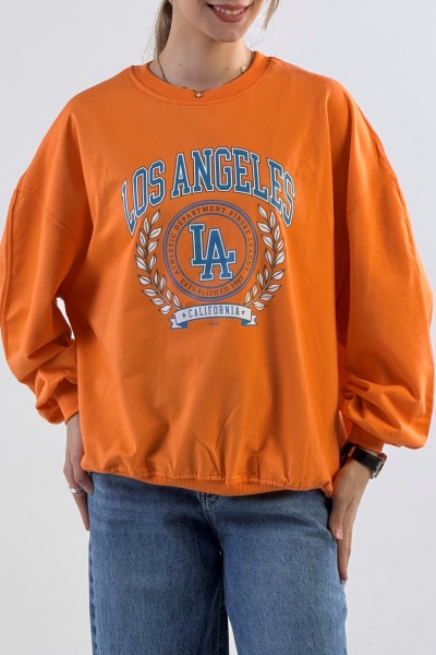 بلوز چاپ LOS ANGELES دورس (11036)