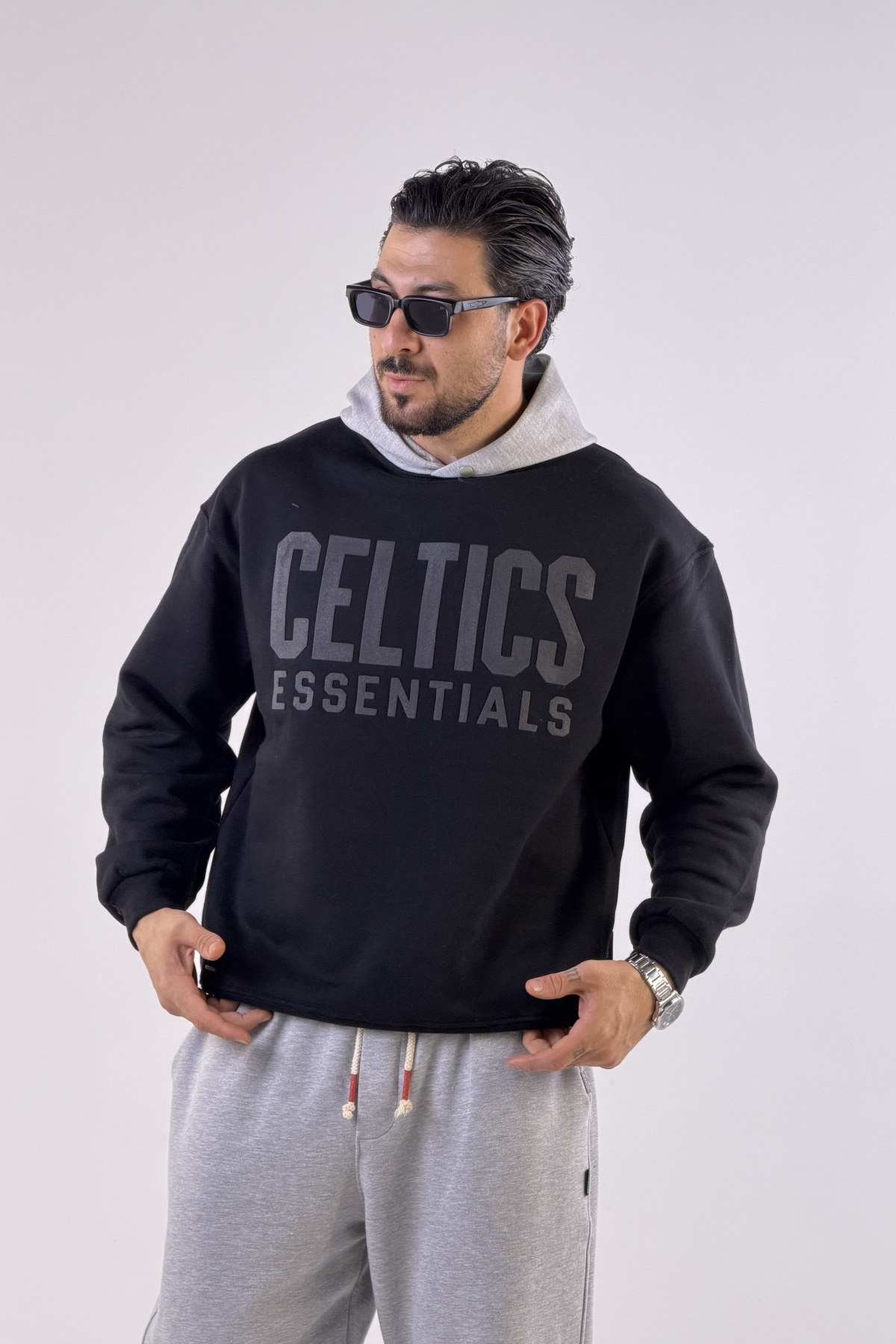 هودی چاپ CELTICS داخل کرک (11099)